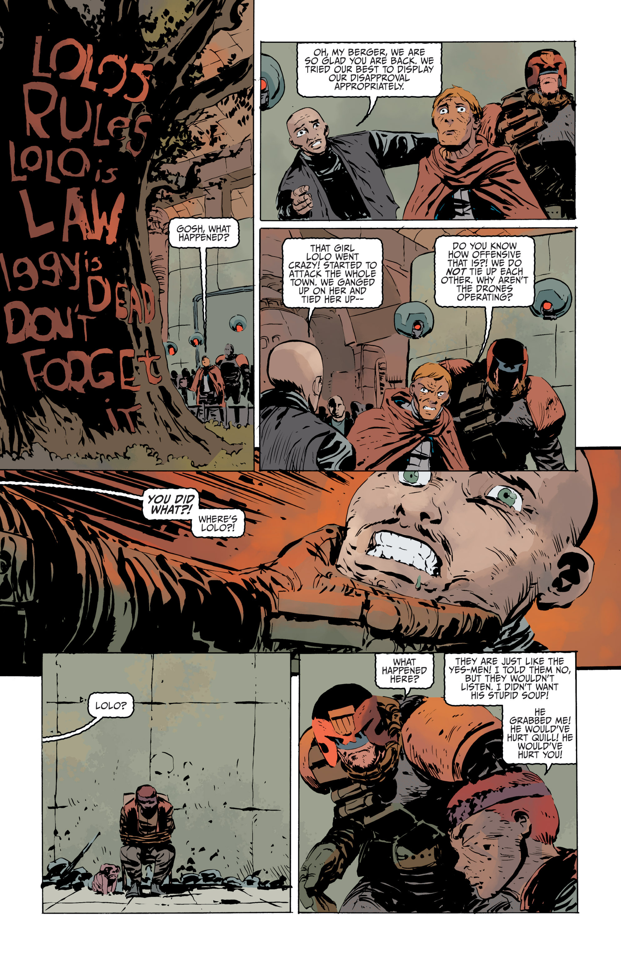 Read online Judge Dredd (2015) comic -  Issue #7 - 22