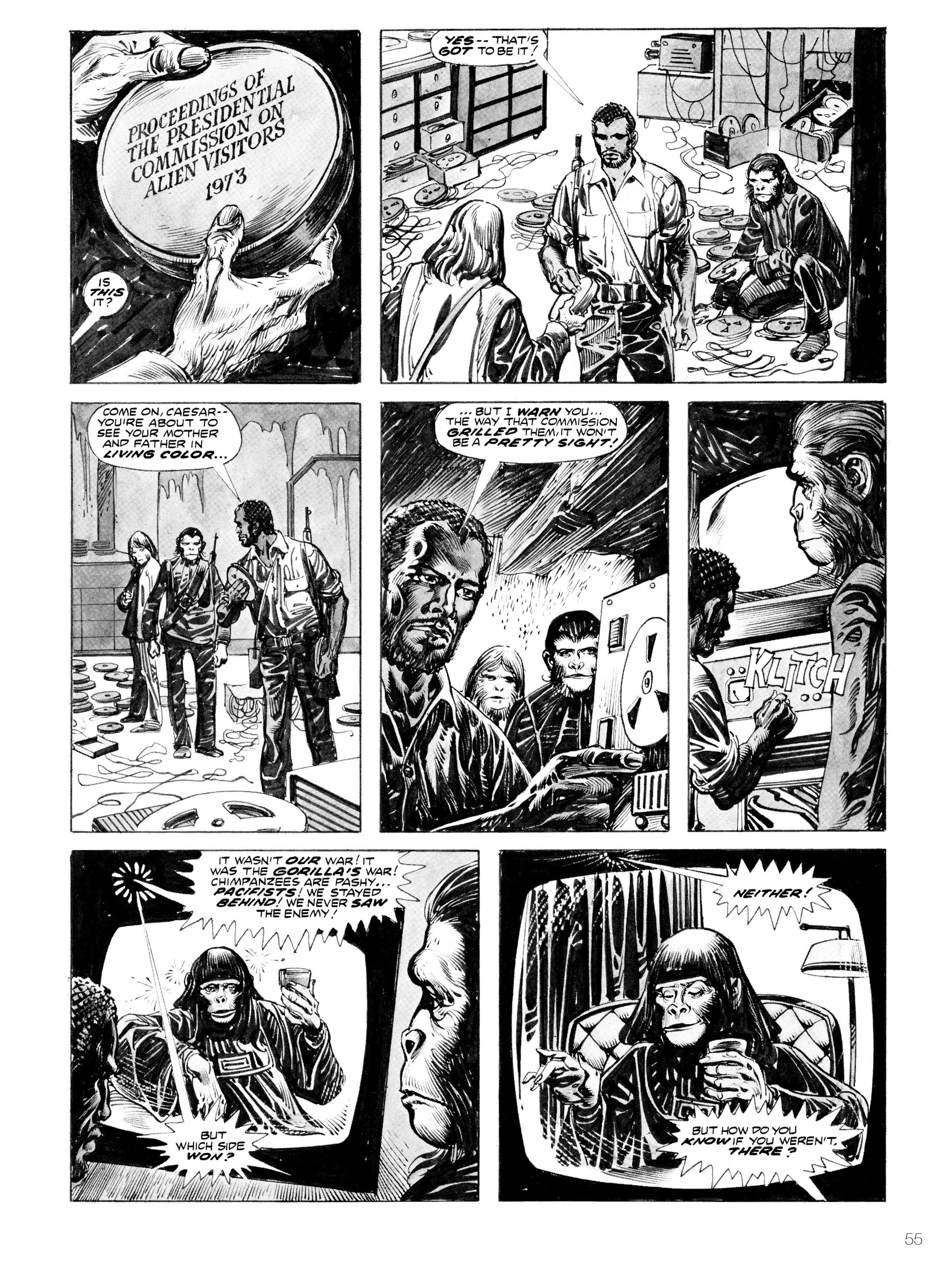 Read online Planet of the Apes: Archive comic -  Issue # TPB 4 (Part 1) - 51