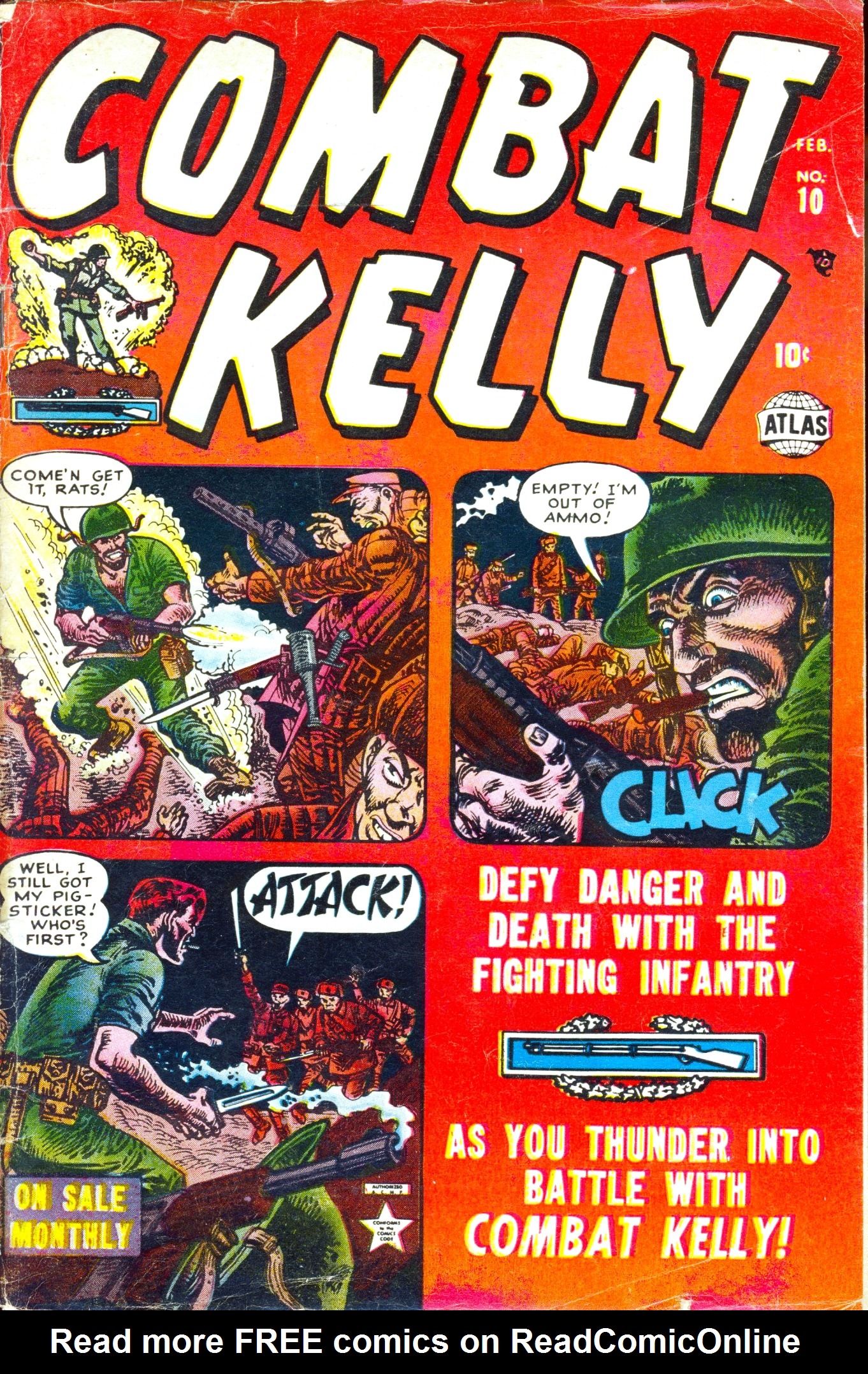 Read online Combat Kelly (1951) comic -  Issue #10 - 1