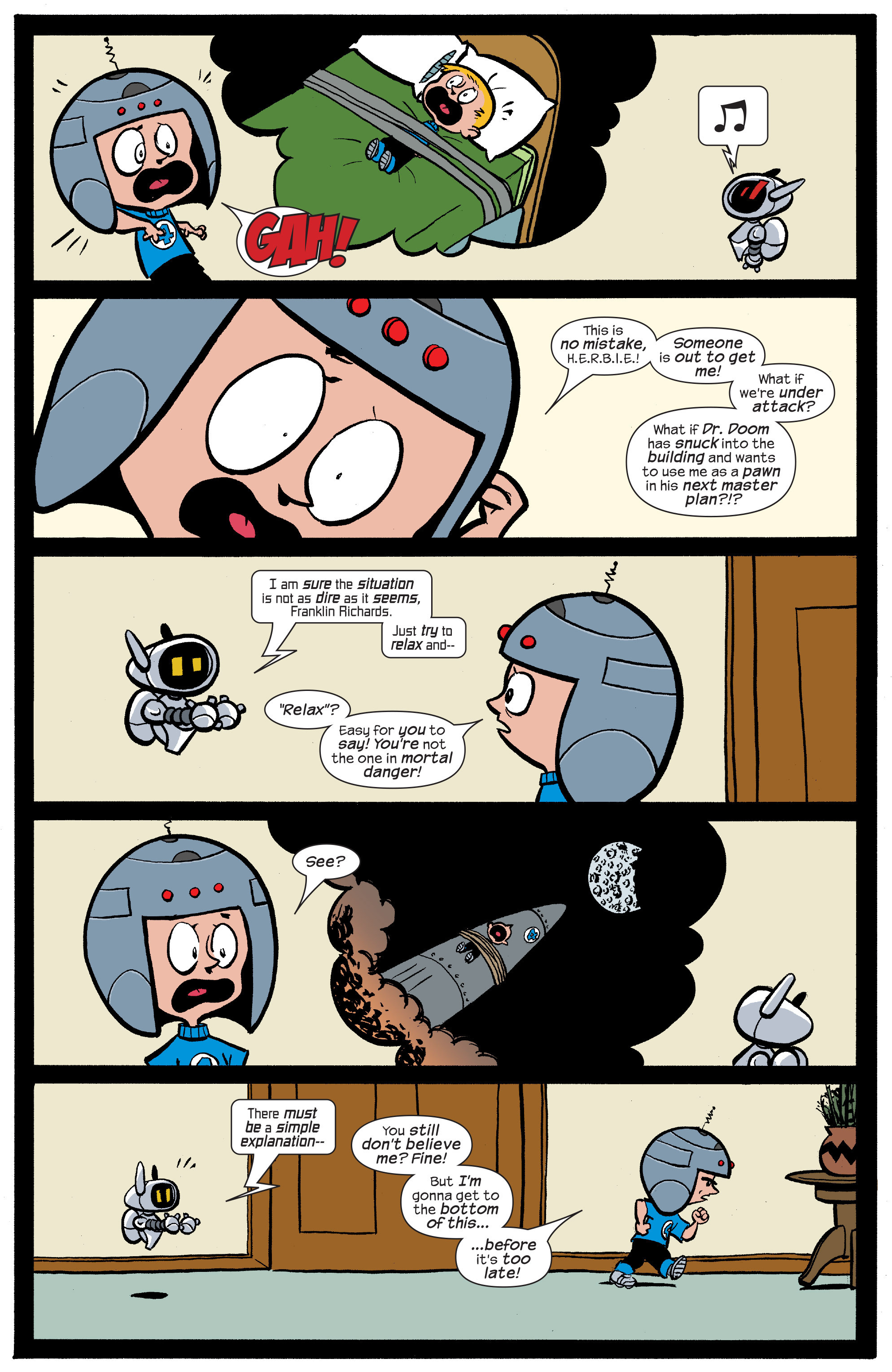 Read online Franklin Richards: Happy Franksgiving! comic -  Issue # Full - 11