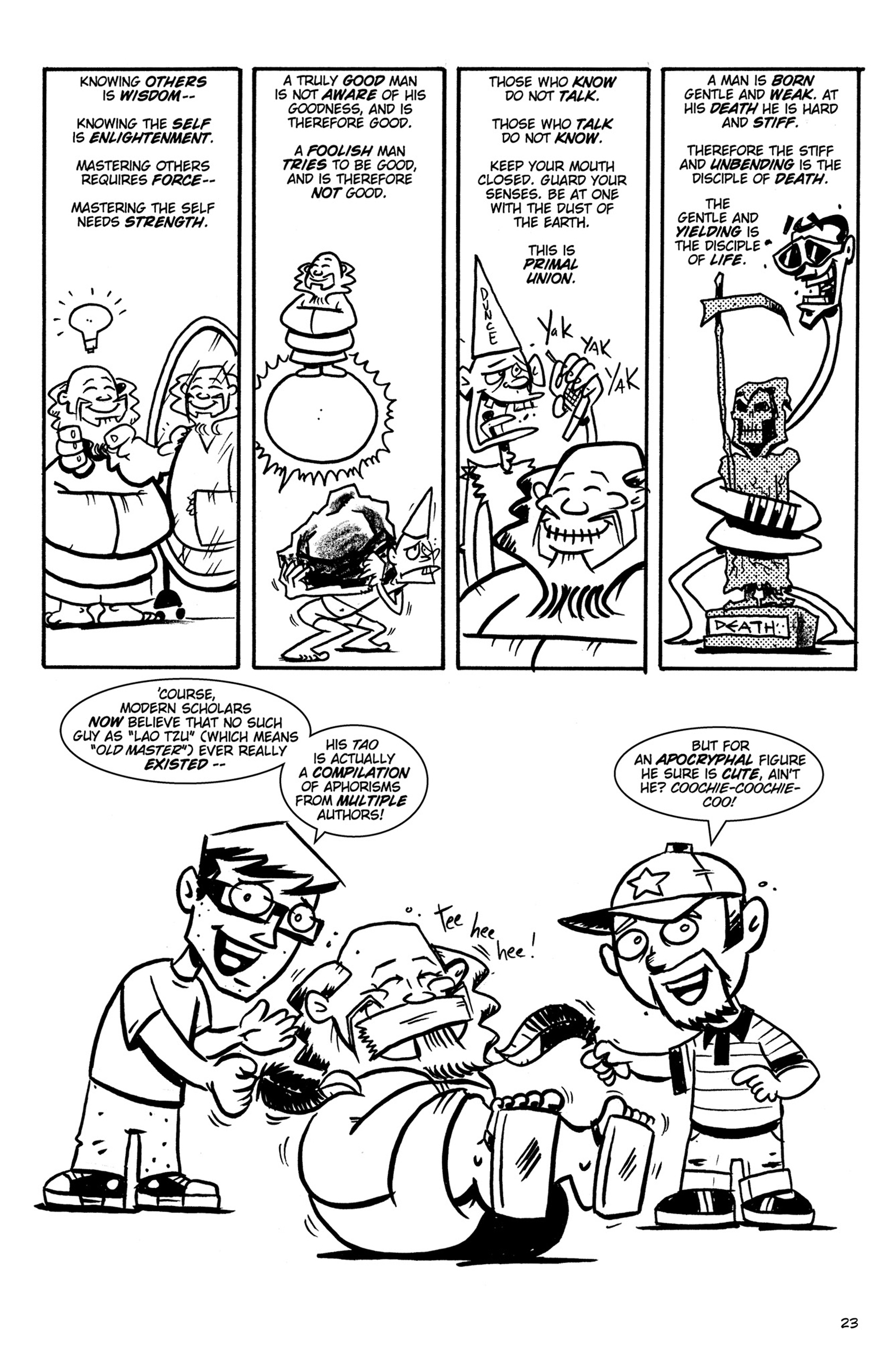 Read online Action Philosophers! comic -  Issue #Action Philosophers! TPB (Part 1) - 23