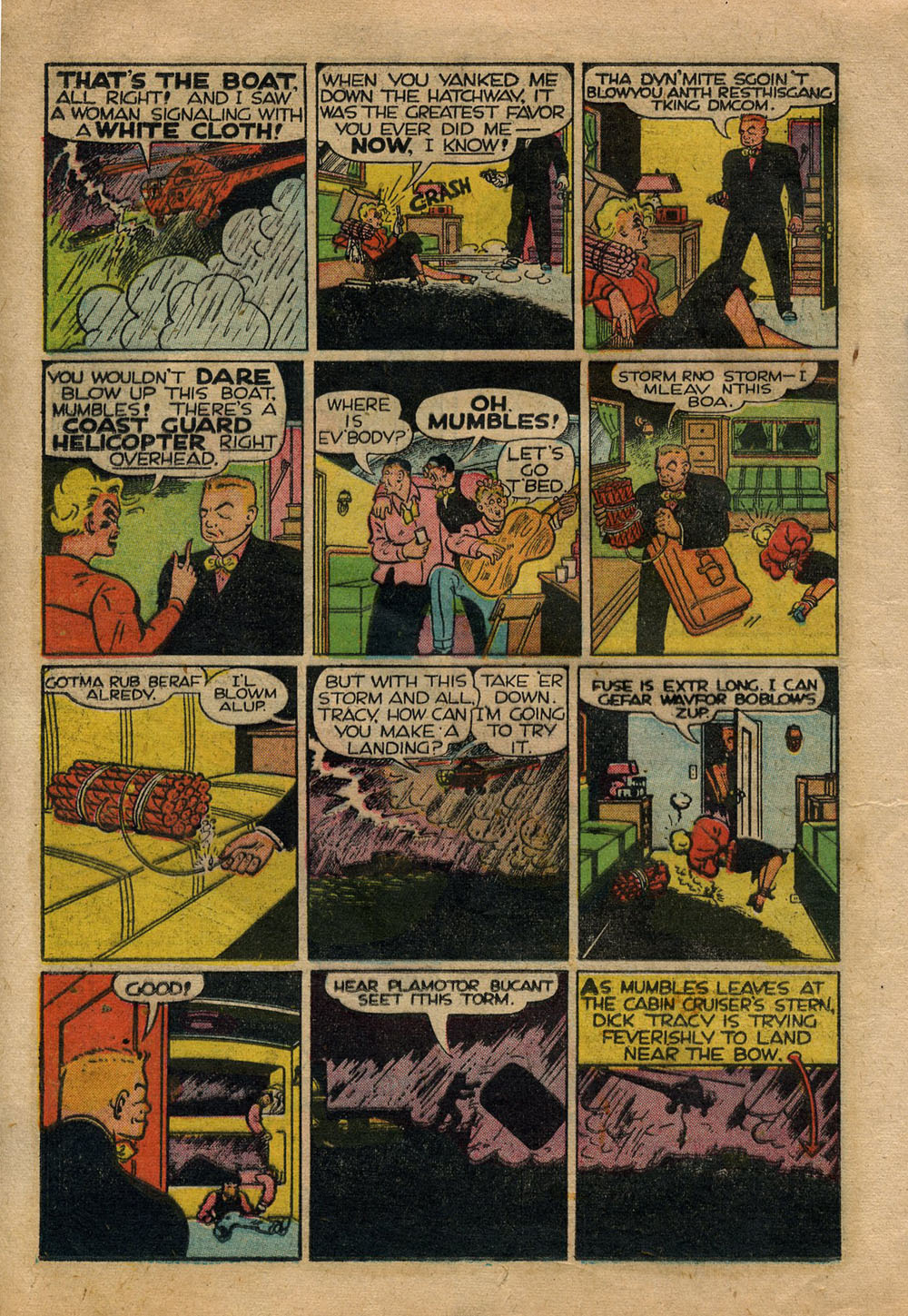 Read online Dick Tracy comic -  Issue #49 - 12