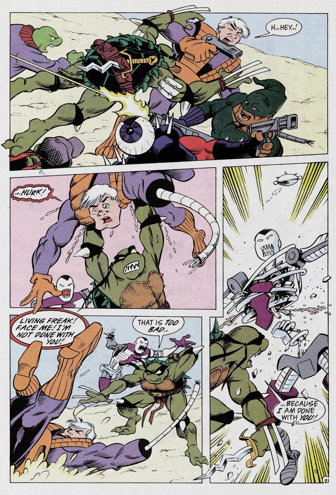 Teenage Mutant Ninja Turtles Adventures (1989) issue 56 - Page 21