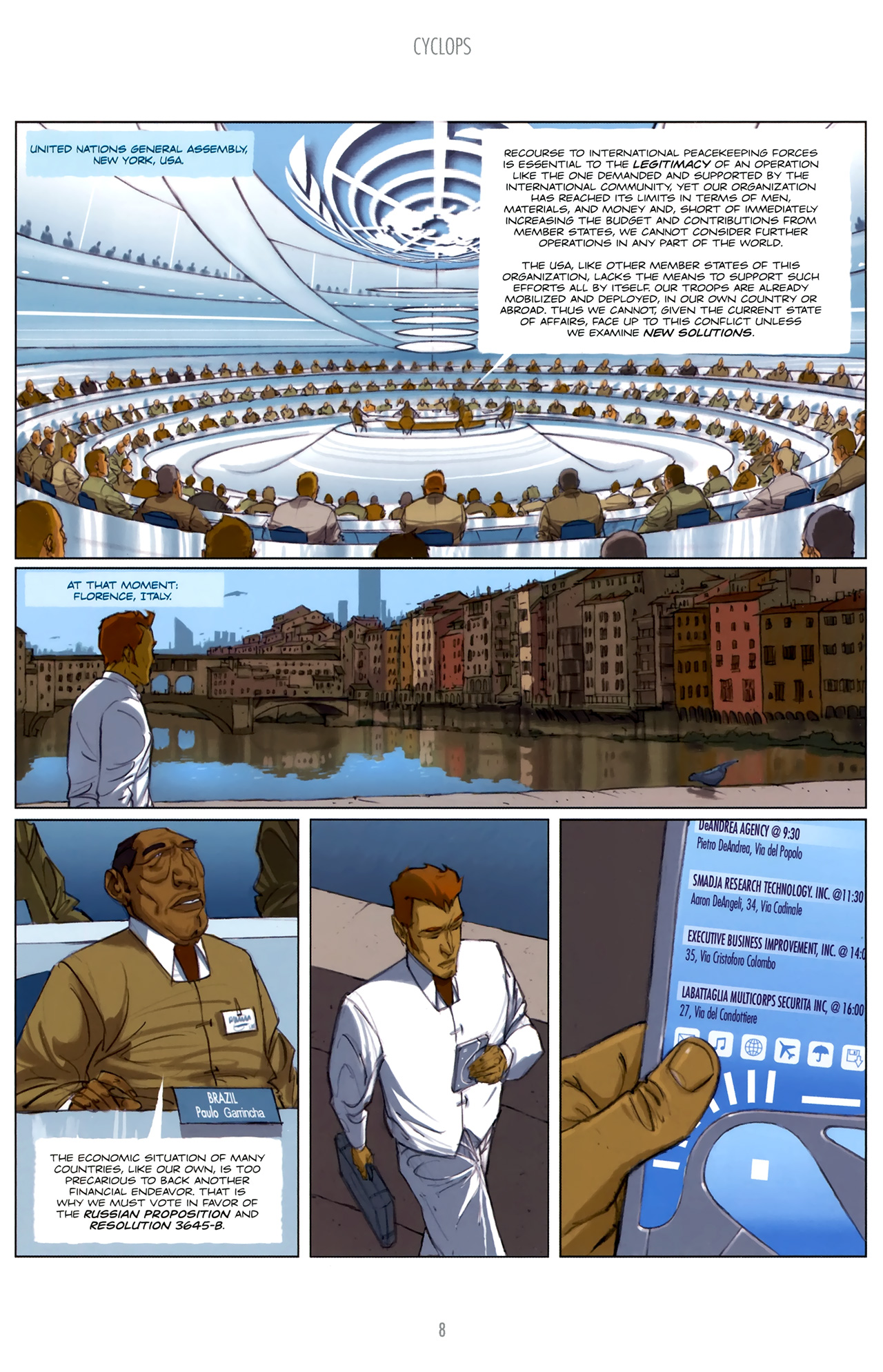 Read online Cyclops (2010) comic -  Issue #1 - 8