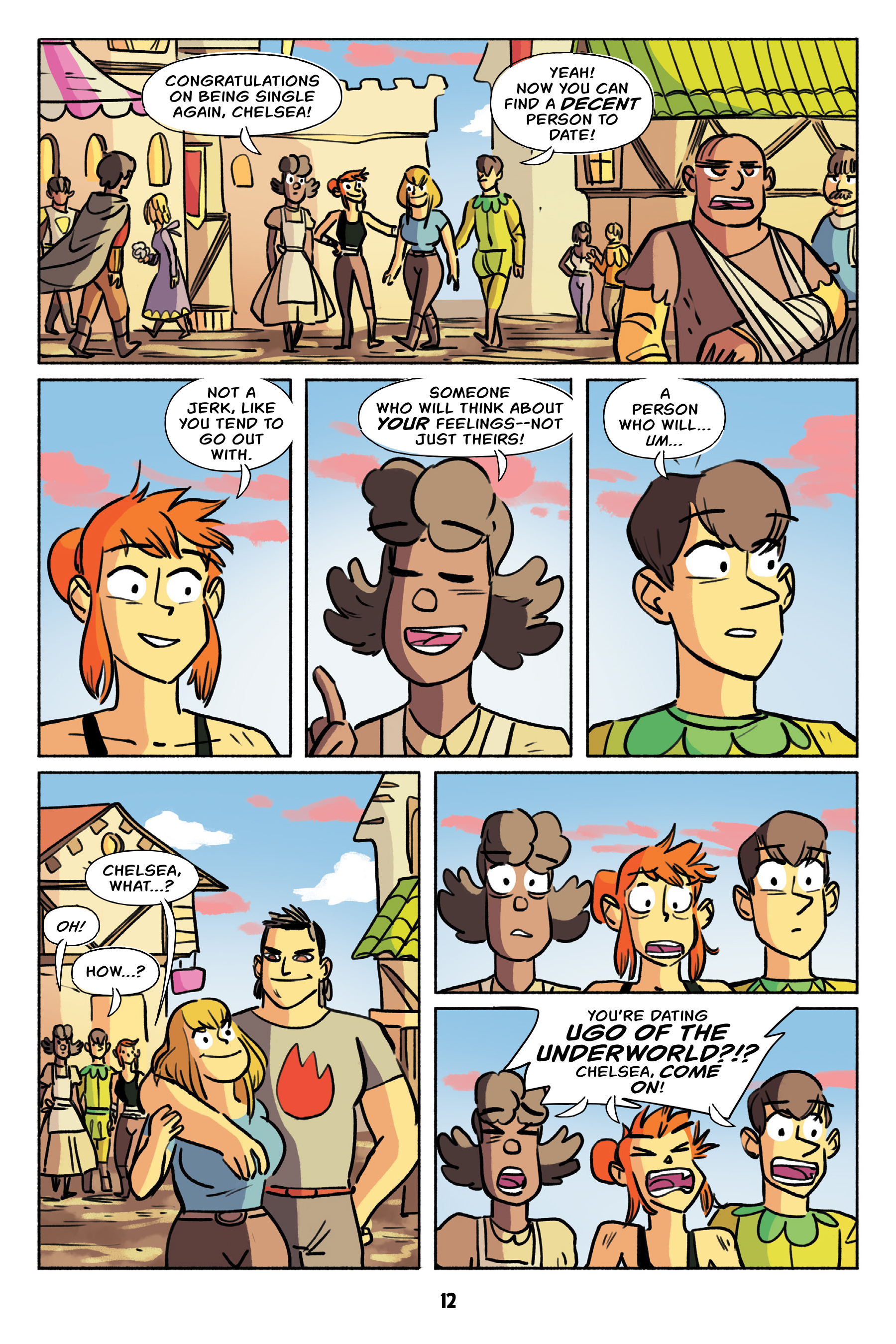 Read online Wrassle Castle comic -  Issue #3 - 13