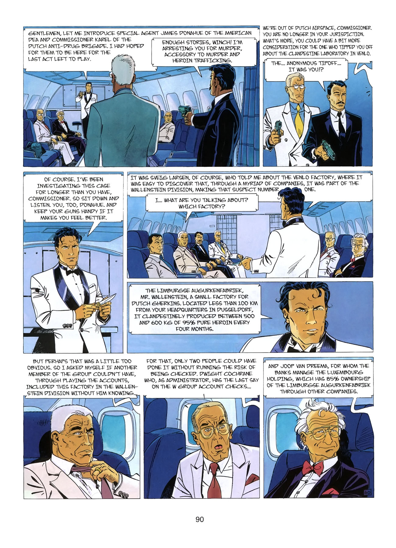 Read online Largo Winch comic -  Issue # TPB 3 - 91