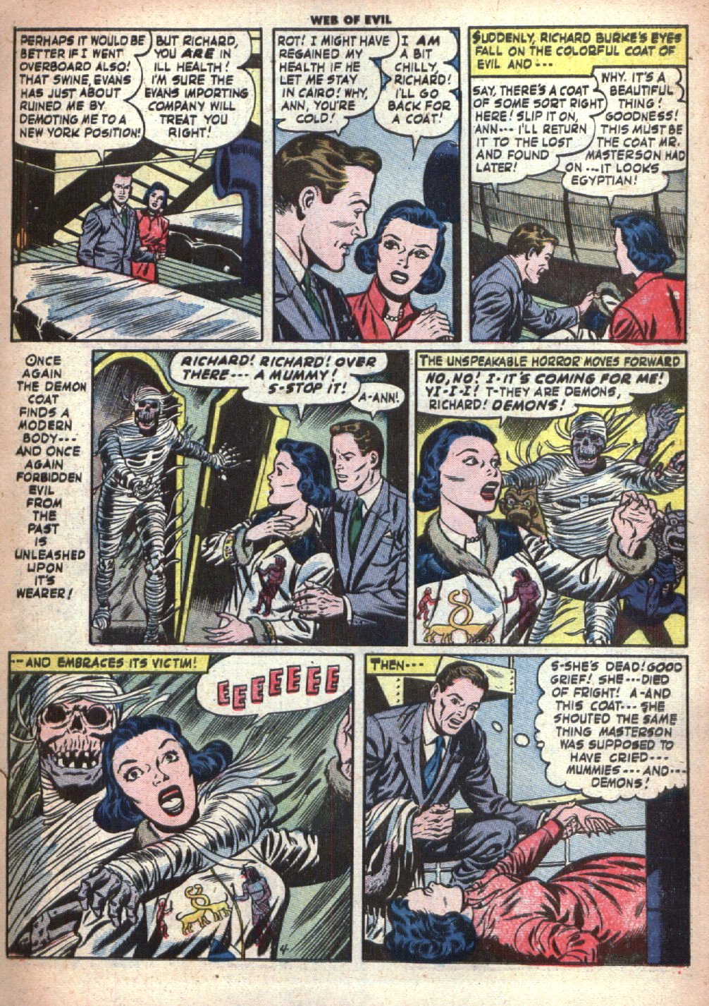 Read online Web of Evil comic -  Issue #15 - 21