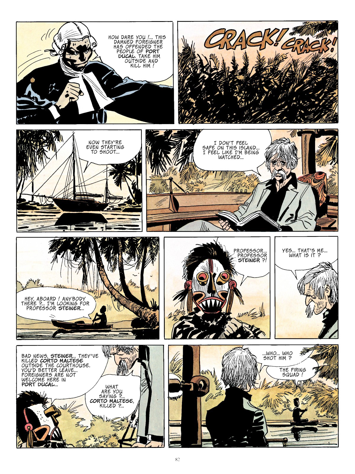 Read online Corto Maltese comic -  Issue # TPB 5 - 73