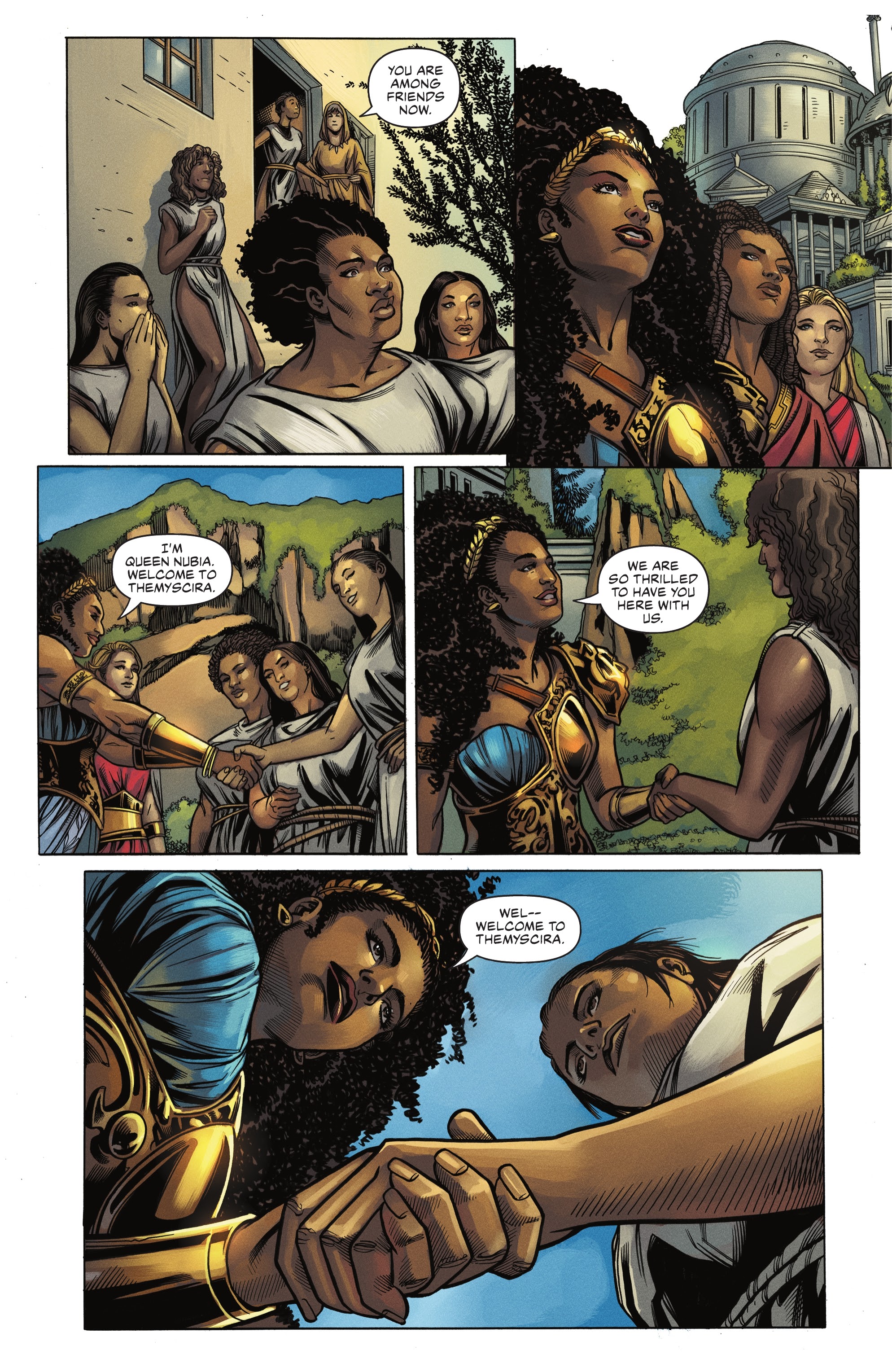 Read online Nubia & the Amazons comic -  Issue #1 - 9