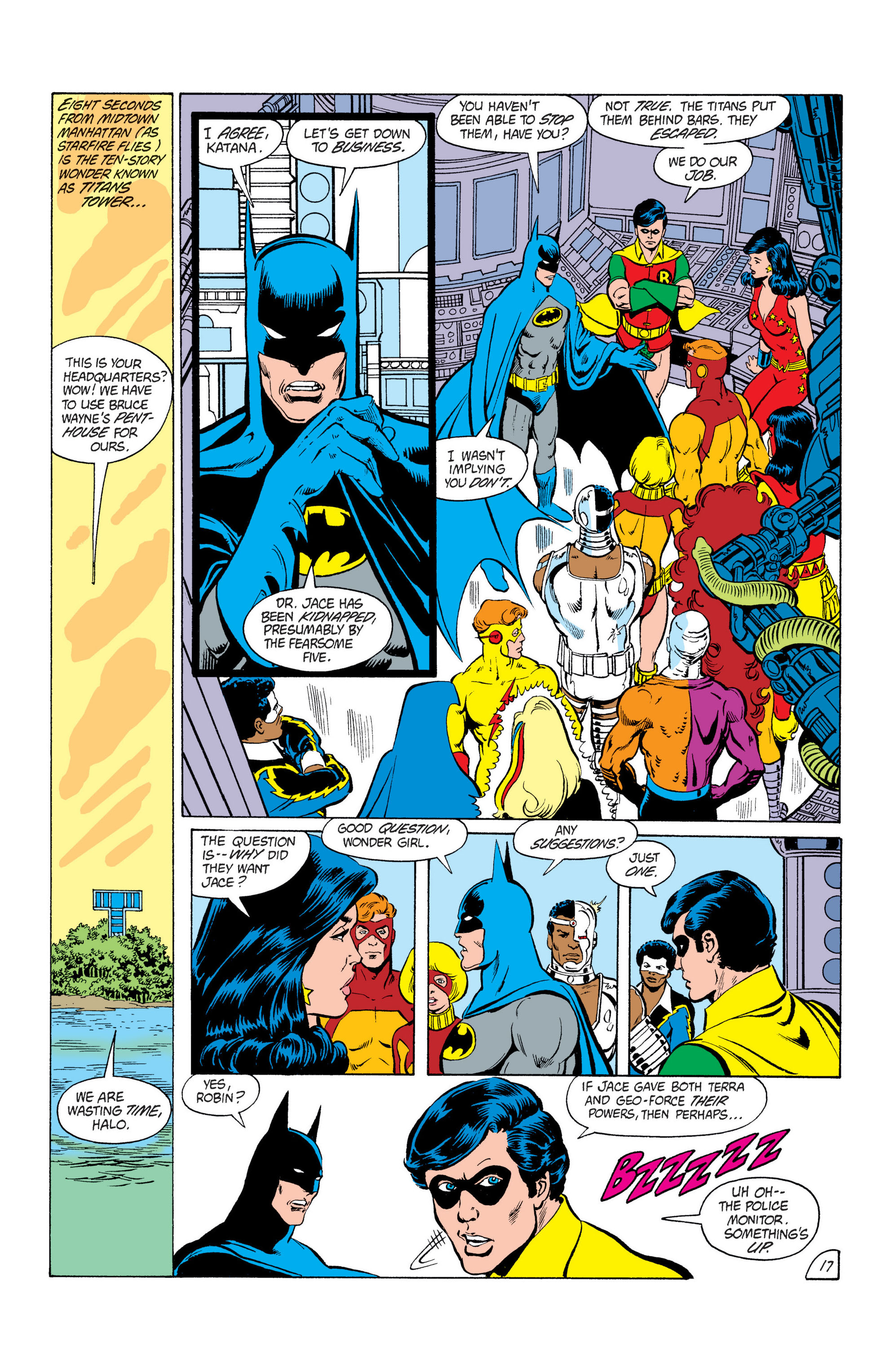 Read online The New Teen Titans (1980) comic -  Issue #37 - 18