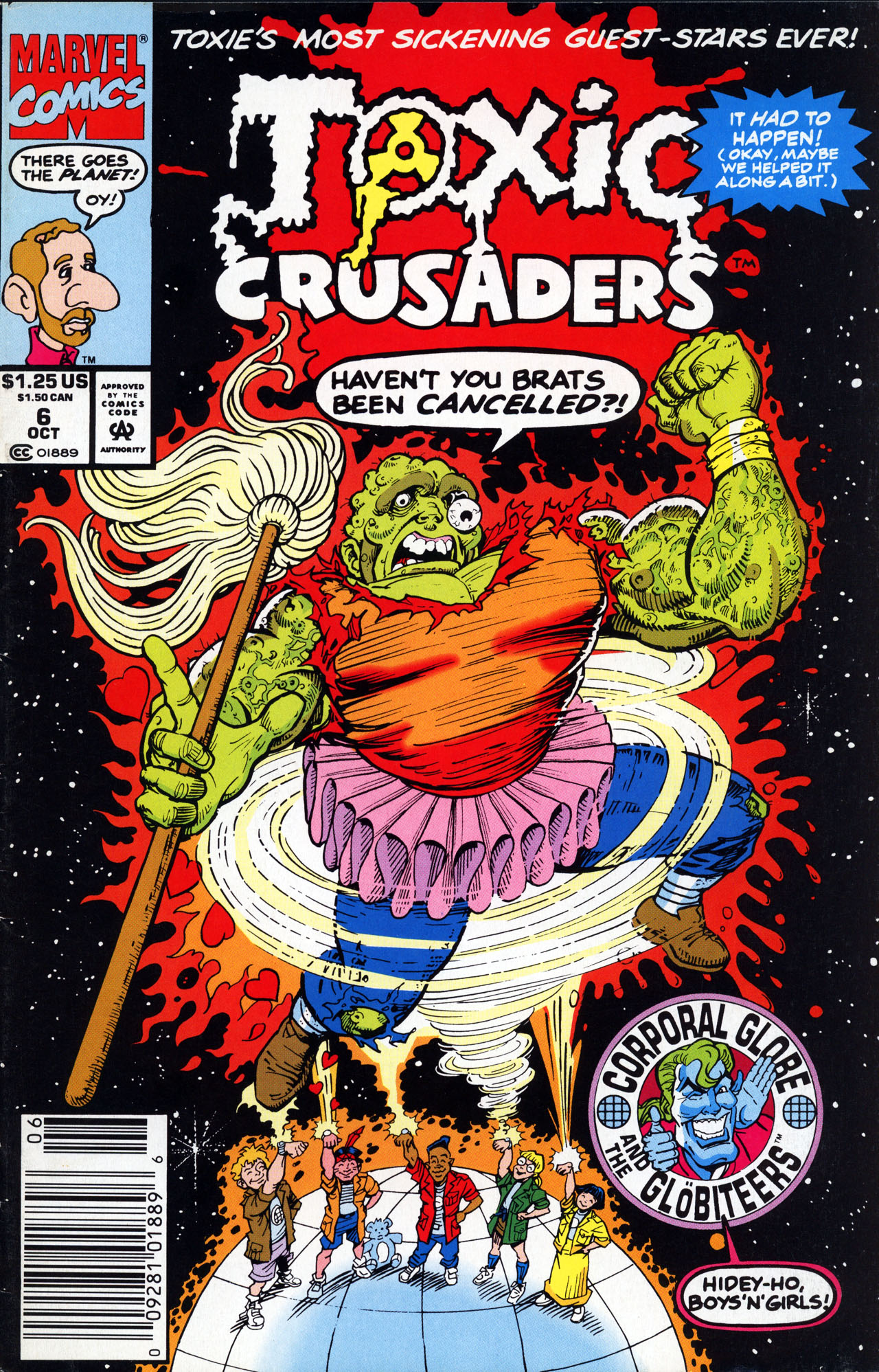 Read online Toxic Crusaders comic -  Issue #6 - 1