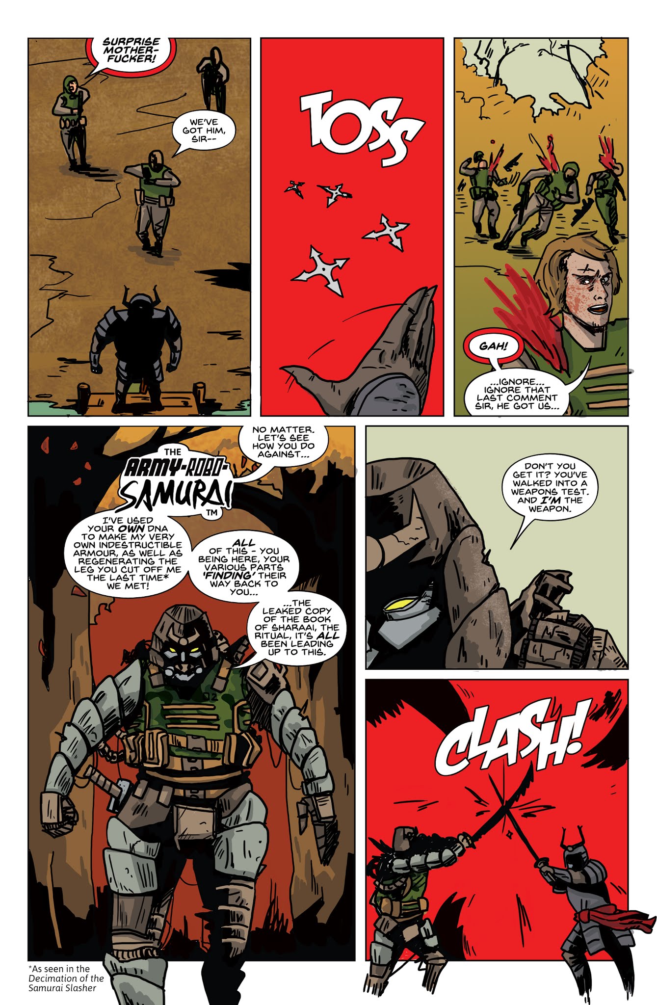 Read online Samurai Slasher comic -  Issue # TPB 2 - 63