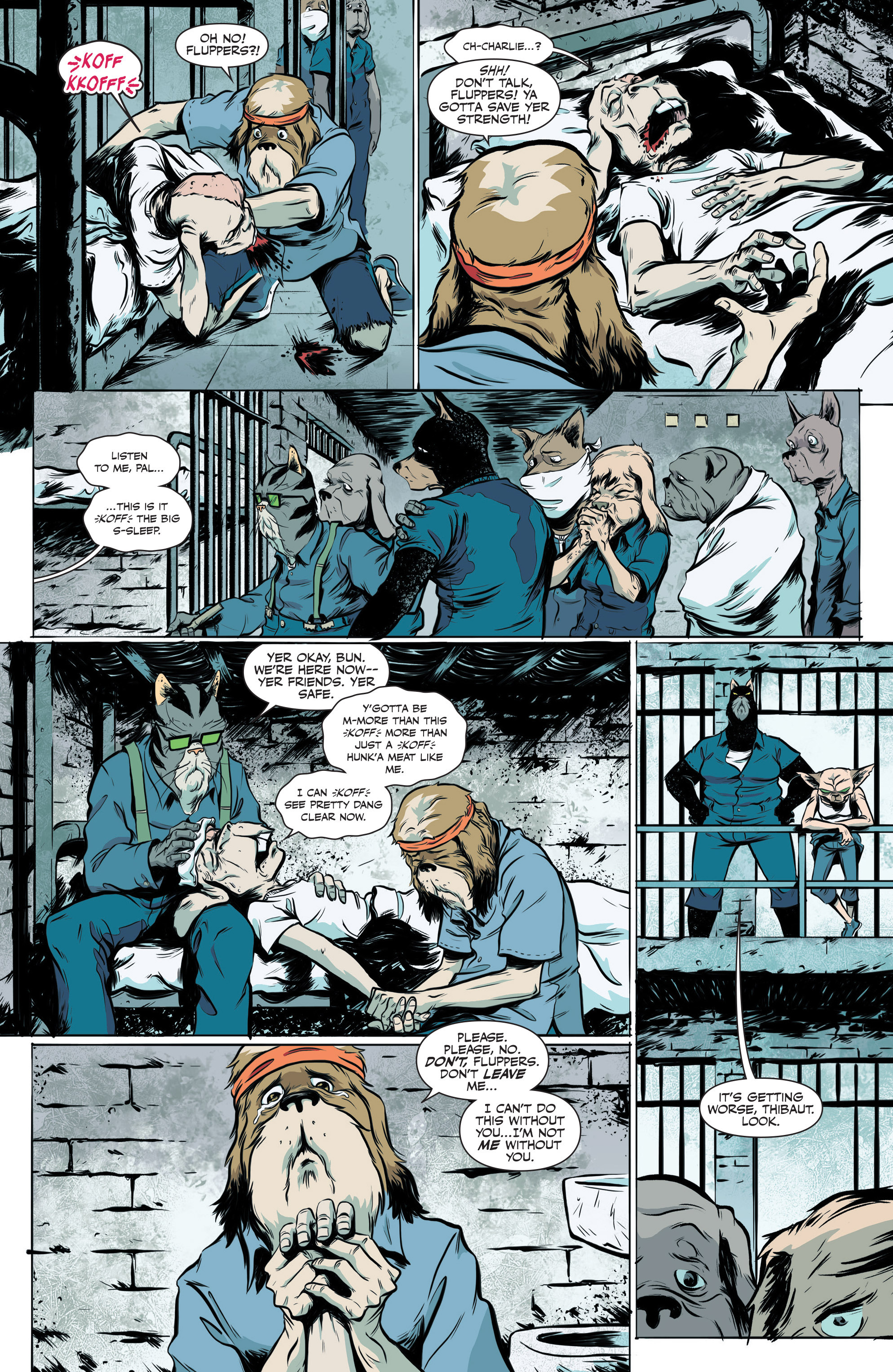Read online Kennel Block Blues comic -  Issue #3 - 15