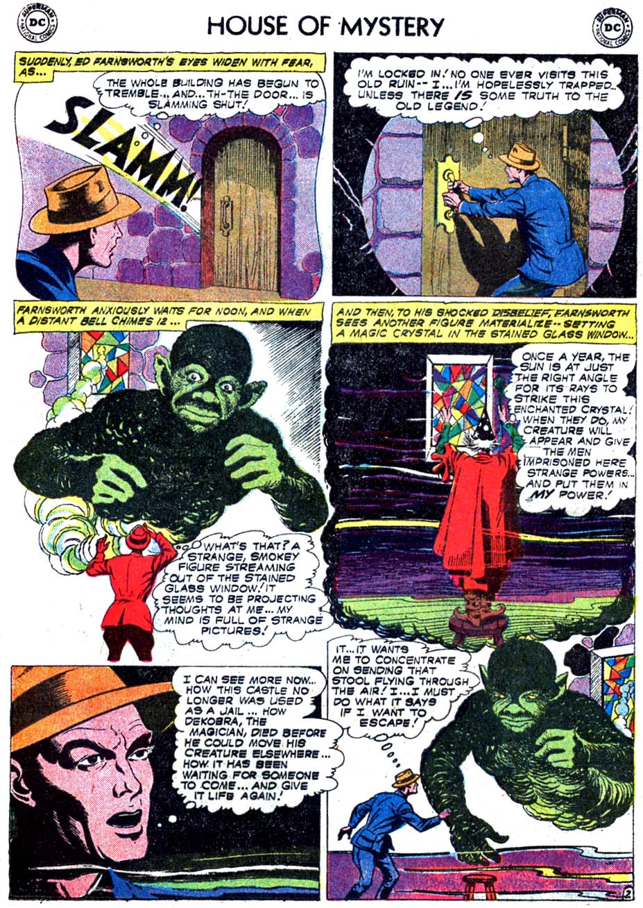 Read online House of Mystery (1951) comic -  Issue #92 - 13