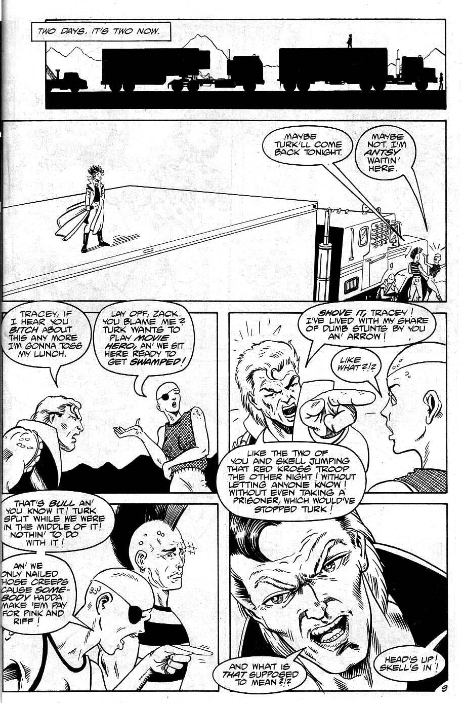 Read online Wild Knights comic -  Issue #10 - 11