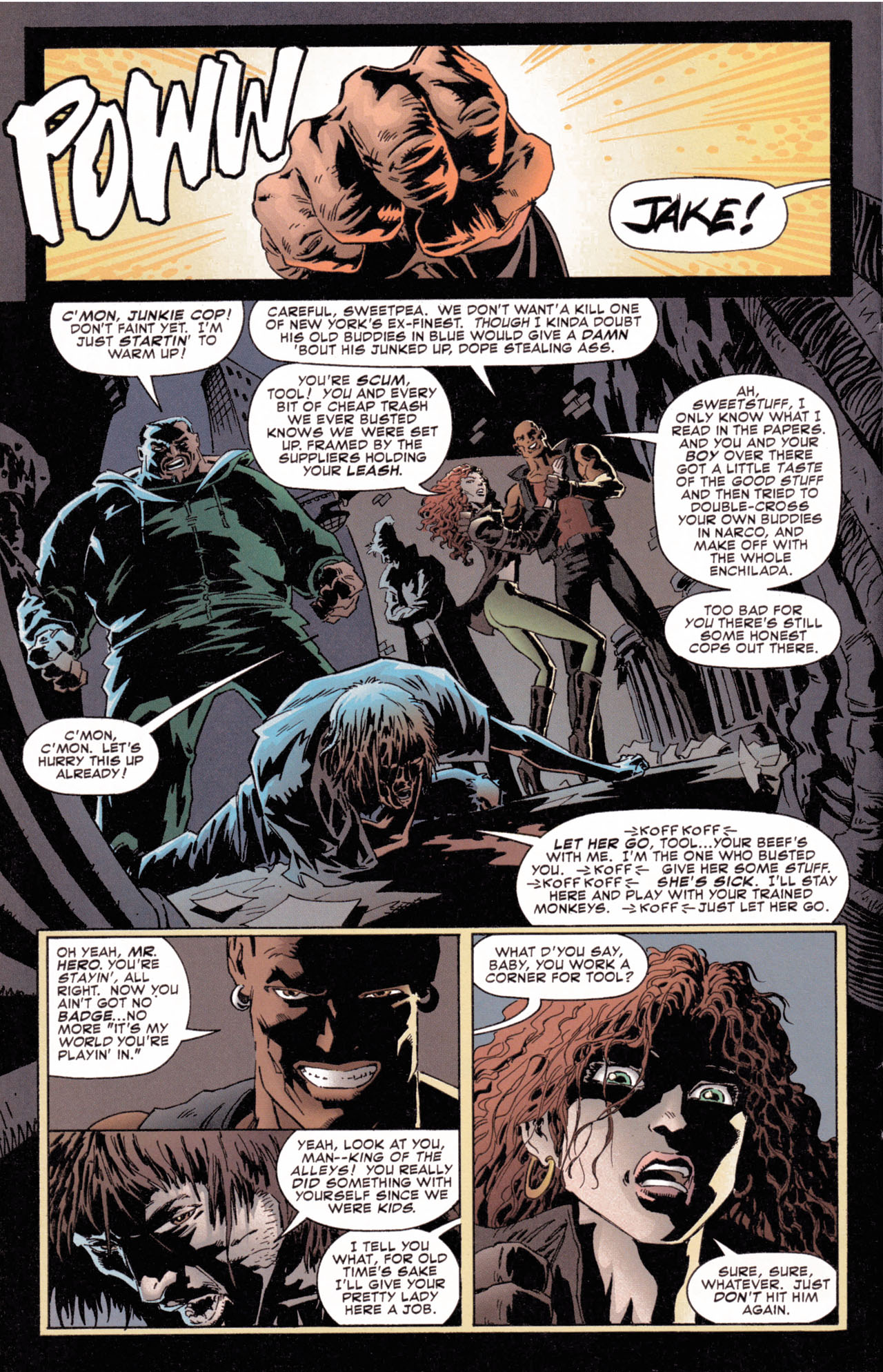 Read online Tooth and Claw comic -  Issue #1 - 21