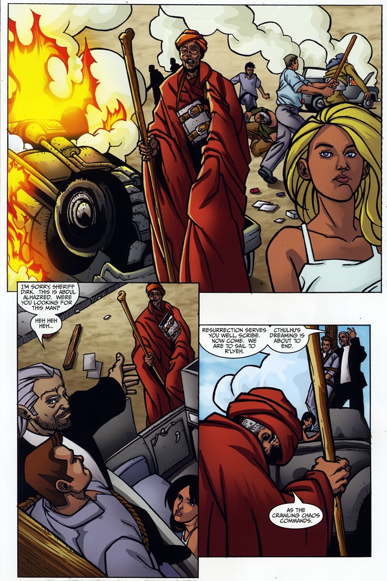 Read online Fall of Cthulhu: Godwar comic -  Issue #3 - 18