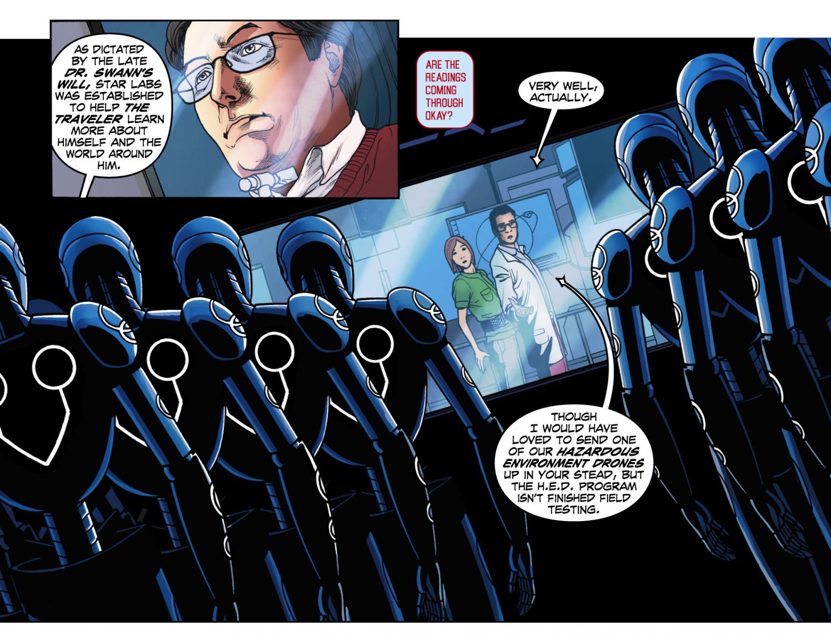 Read online Smallville: Season 11 comic -  Issue #4 - 12
