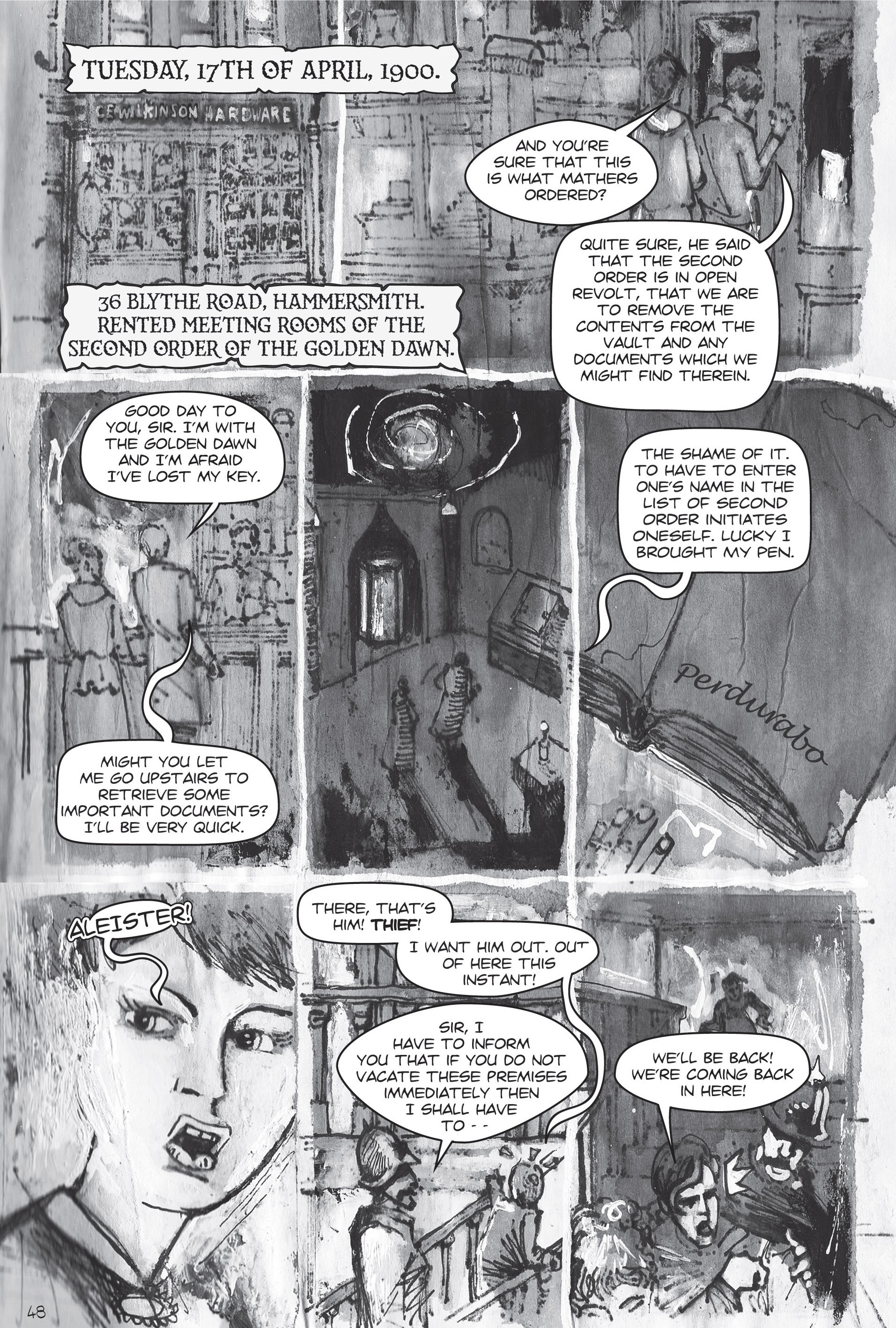 Read online Aleister Crowley: Wandering the Waste comic -  Issue # TPB - 57