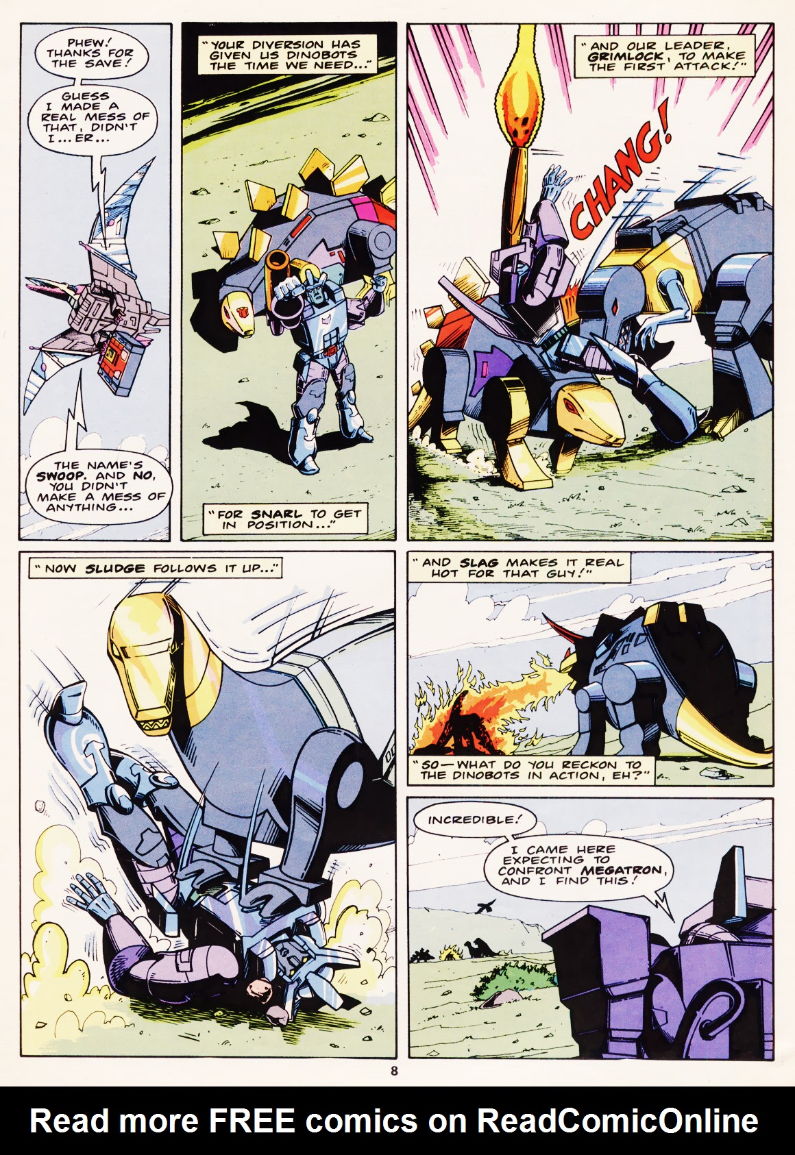 Read online The Transformers (UK) comic -  Issue #102 - 7