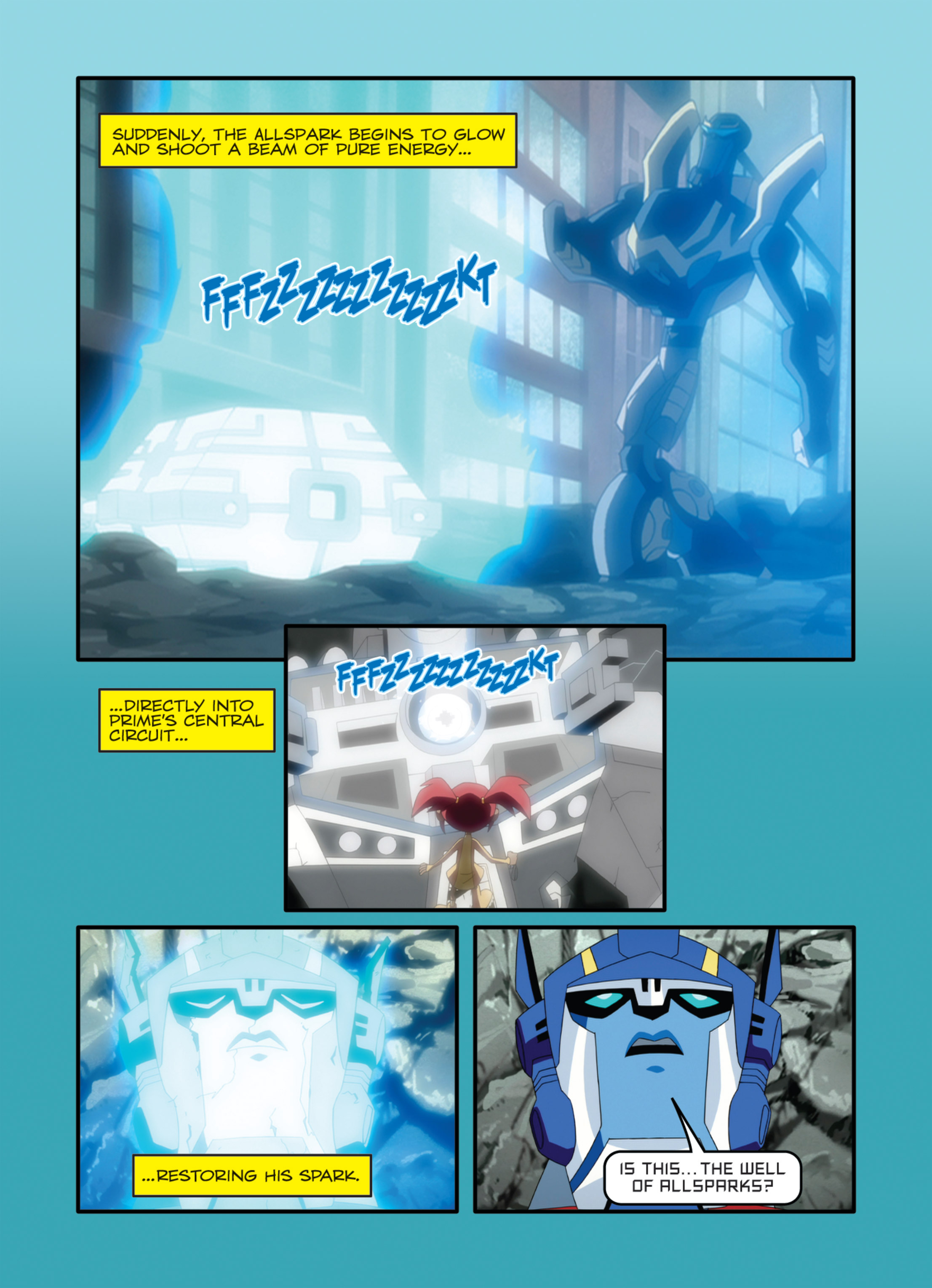 Read online Transformers Animated comic -  Issue #1 - 116