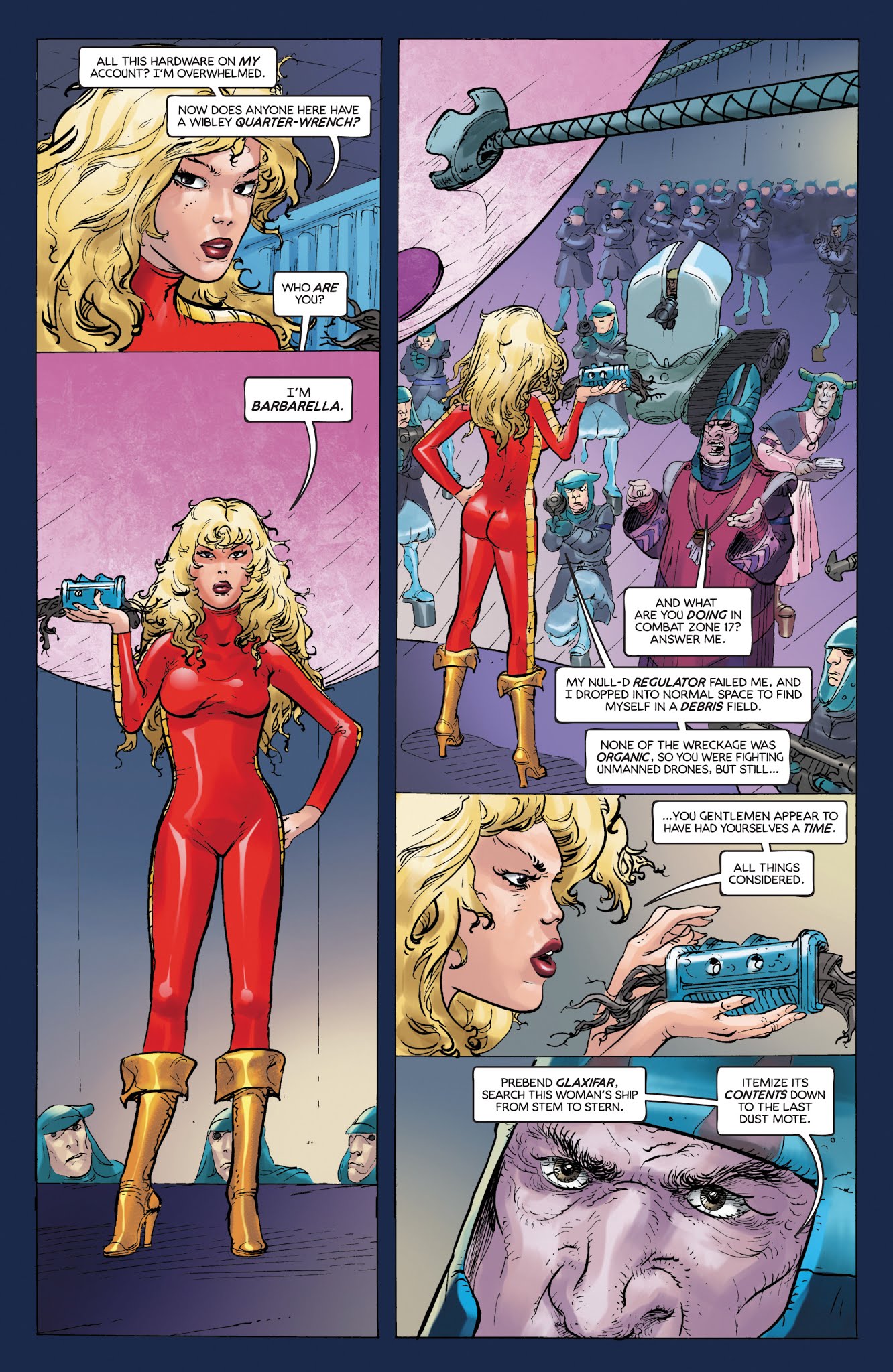 Read online Barbarella (2017) comic -  Issue # _TPB 1 - 12