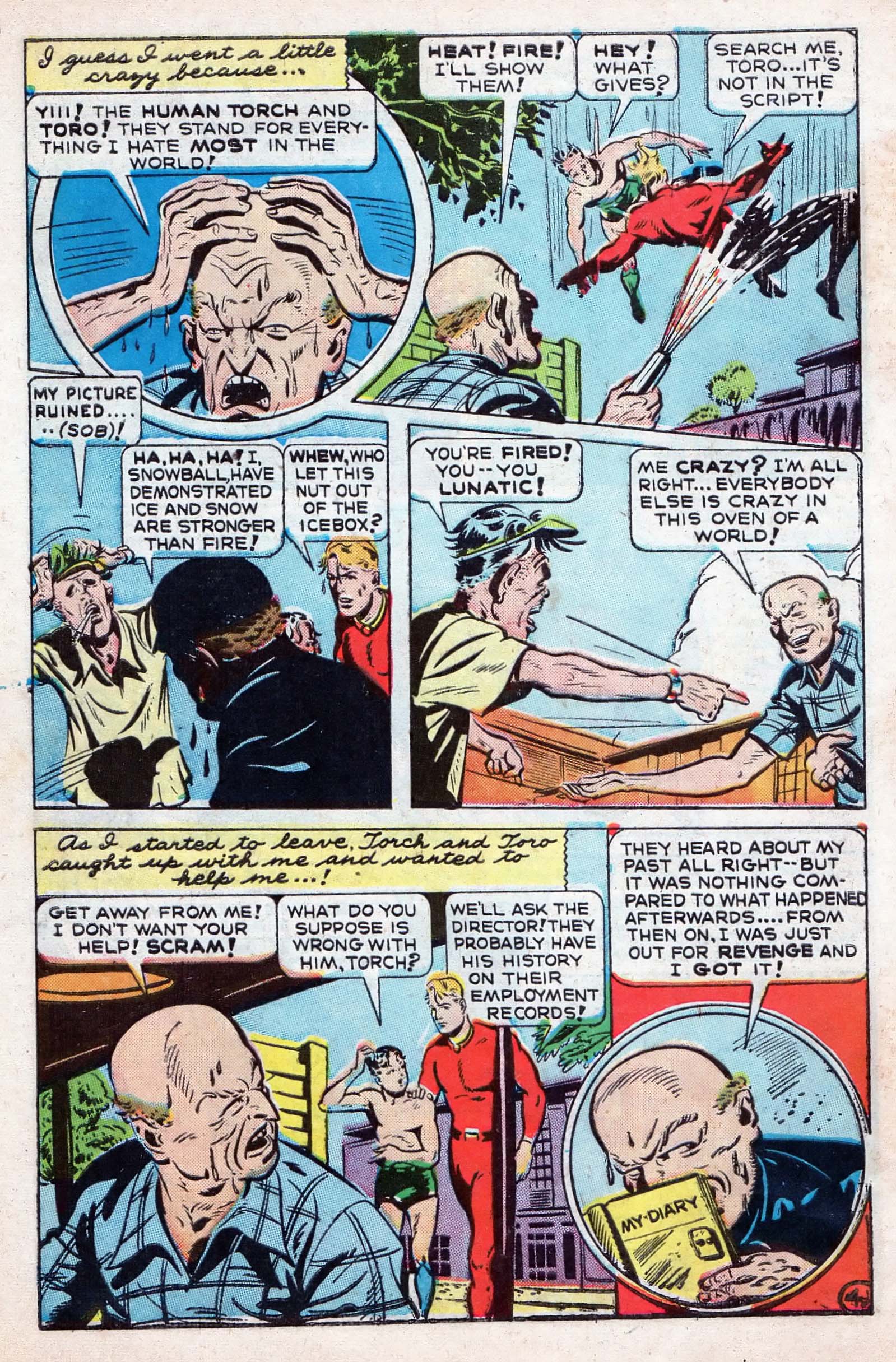 Read online The Human Torch (1940) comic -  Issue #21 - 6