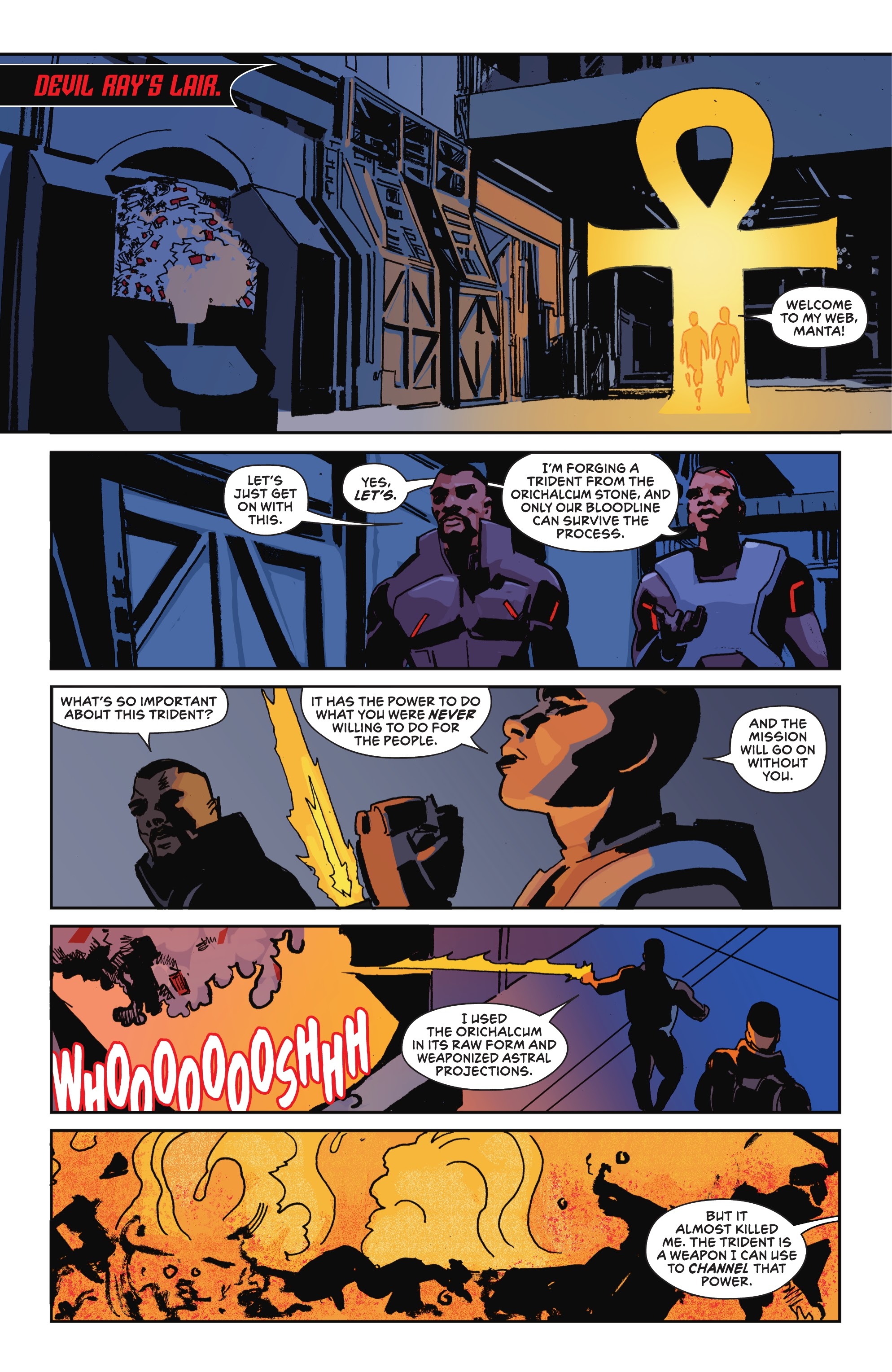 Read online Black Manta comic -  Issue #5 - 21
