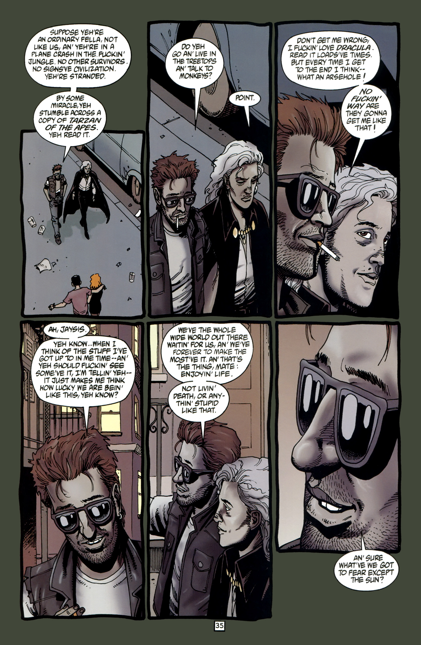 Read online Preacher Special: Cassidy : Blood and Whiskey comic -  Issue # Full - 37
