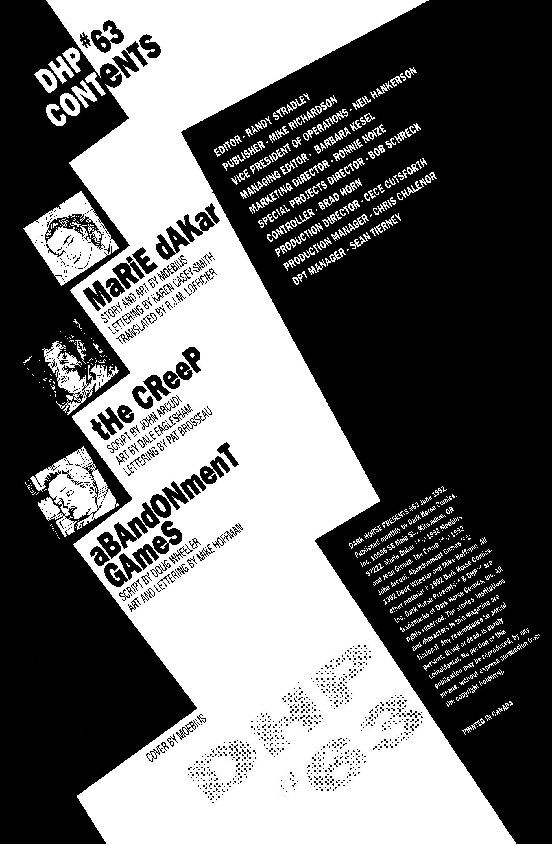 Read online Dark Horse Presents (1986) comic -  Issue #63 - 2