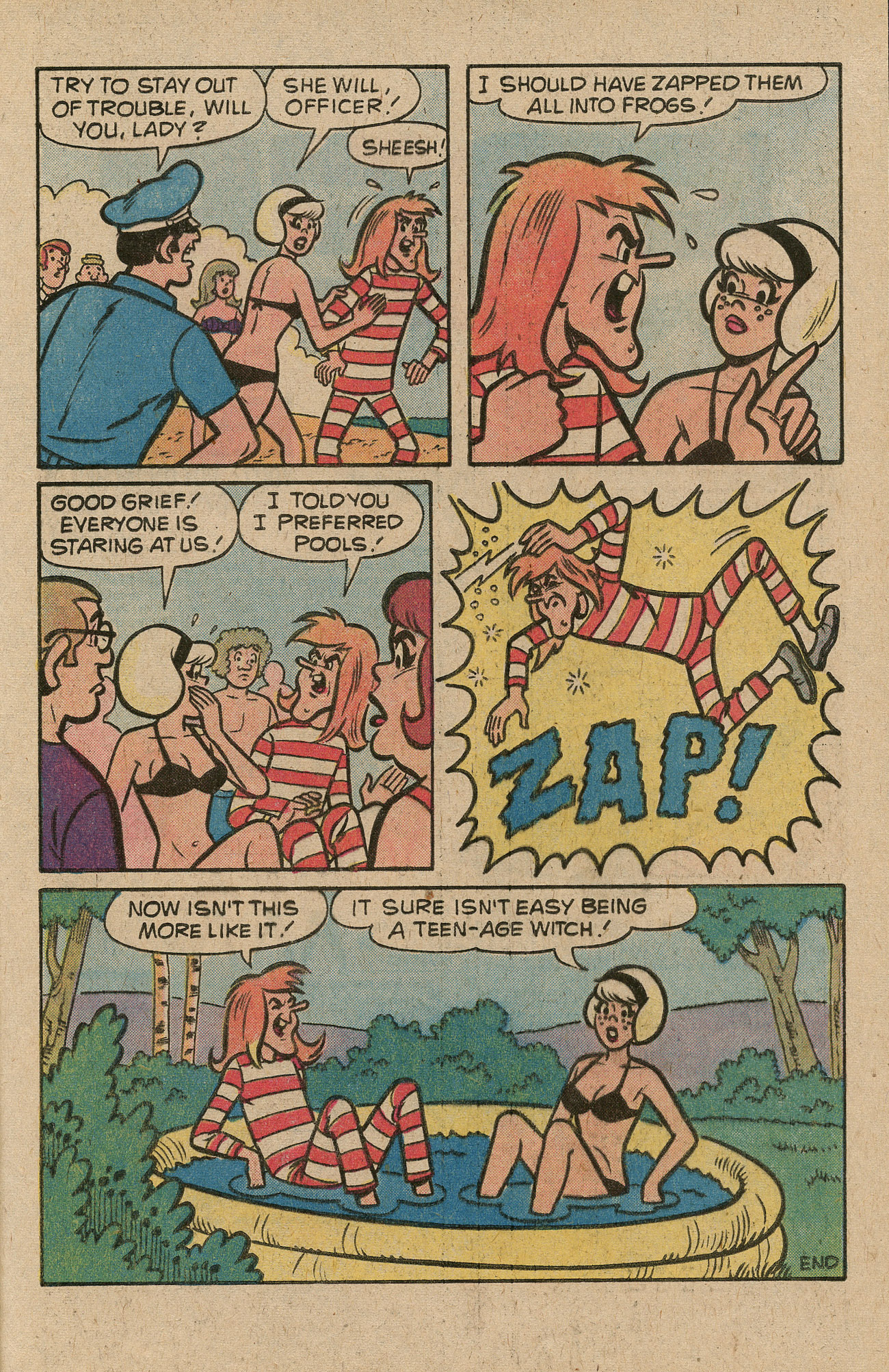 Read online Archie's TV Laugh-Out comic -  Issue #62 - 33
