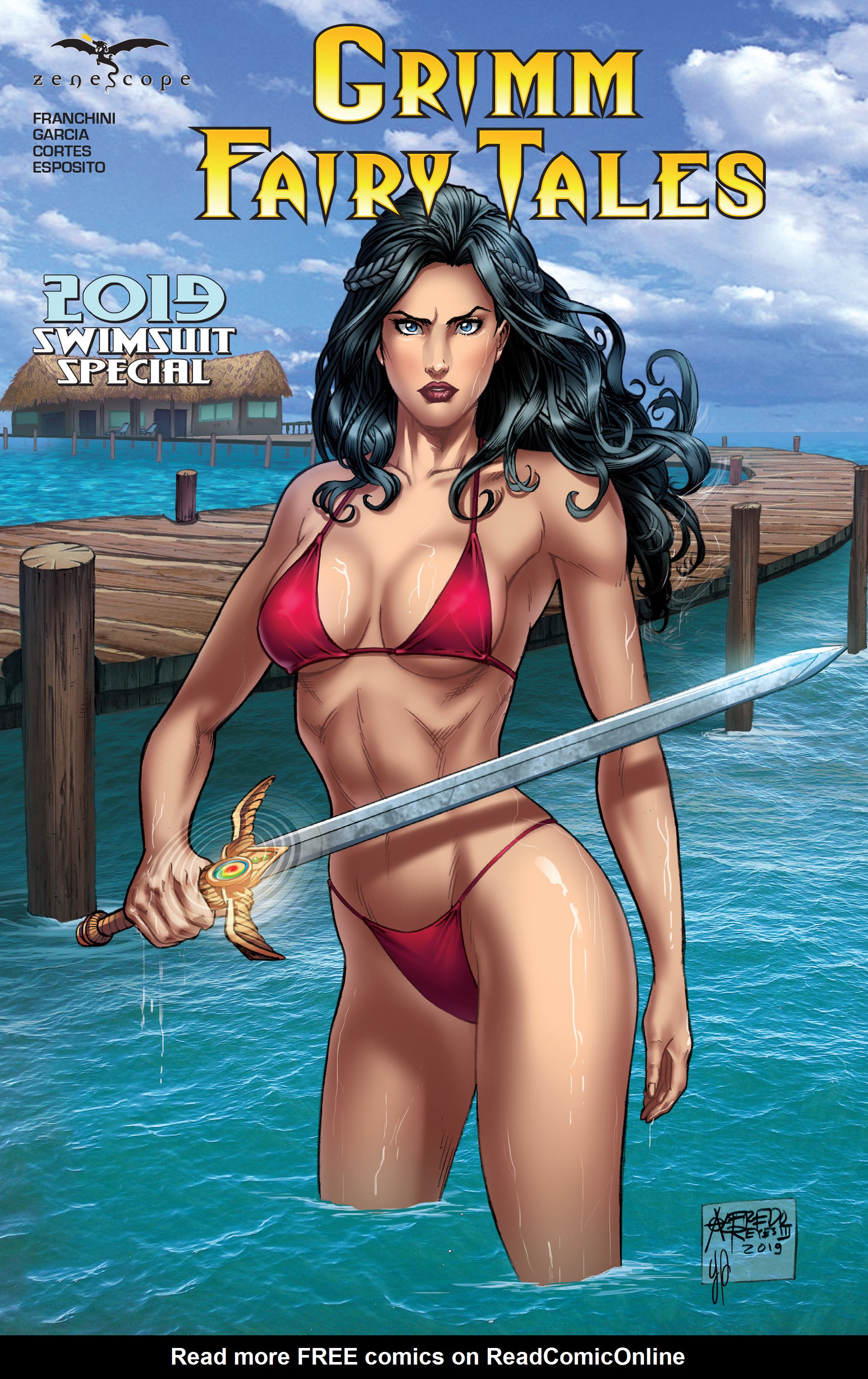 Read online Grimm Fairy Tales 2019 Swimsuit Special comic -  Issue # Full - 1
