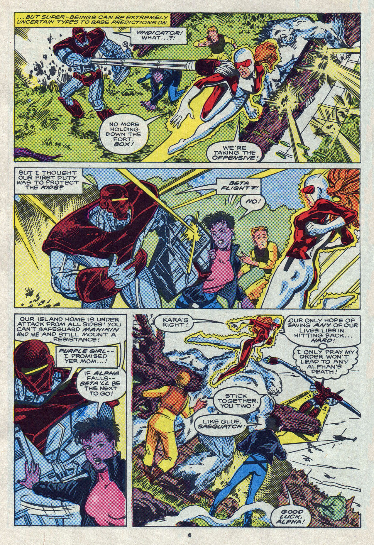Read online Alpha Flight (1983) comic -  Issue #51 - 5