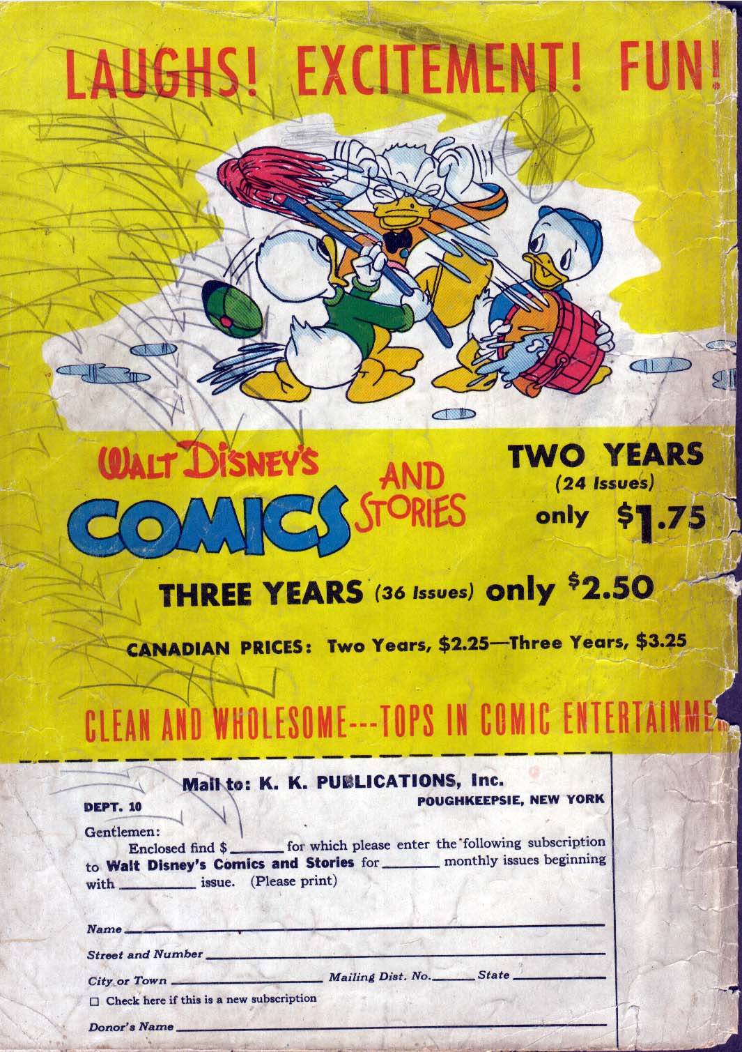 Read online Walt Disney's Comics and Stories comic -  Issue #61 - 53
