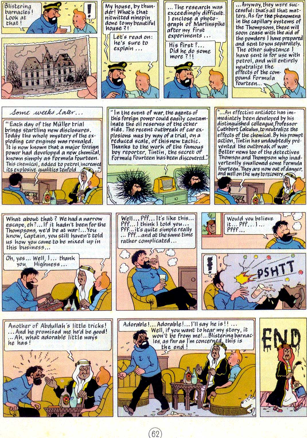 Read online The Adventures of Tintin comic -  Issue #15 - 66