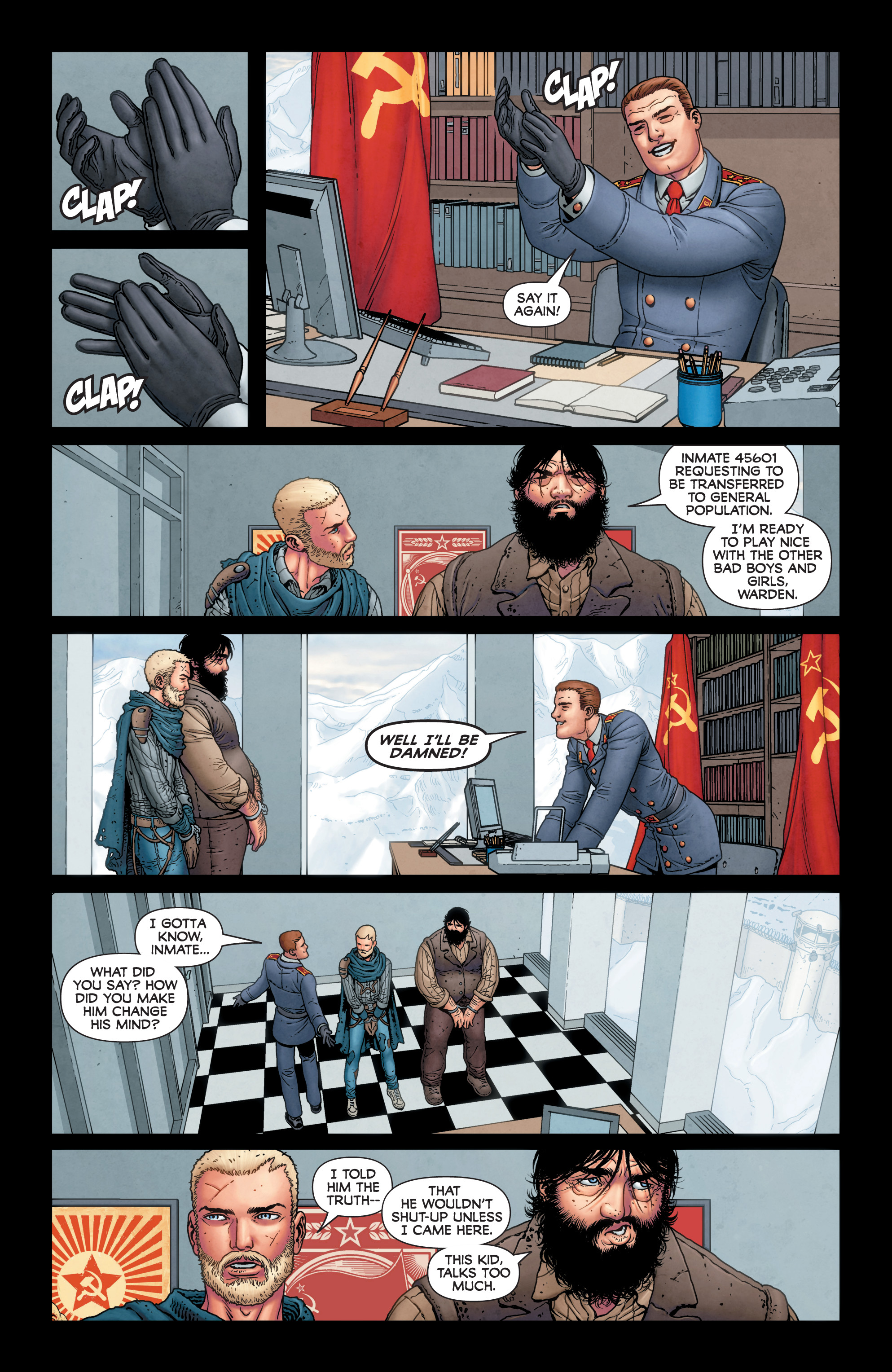 Read online Divinity III: Escape From Gulag 396 comic -  Issue #1 - 21