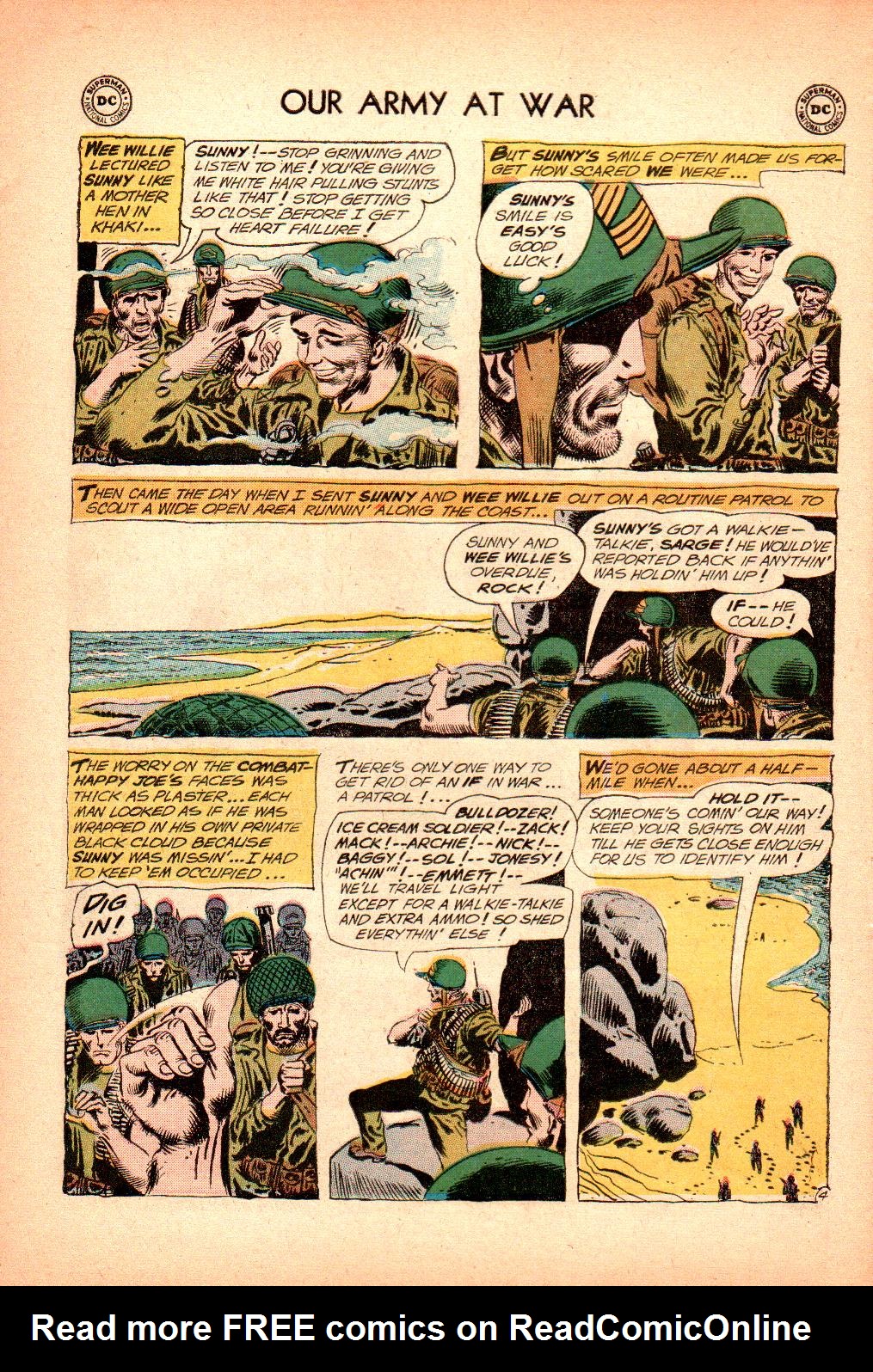 Read online Our Army at War (1952) comic -  Issue #111 - 6