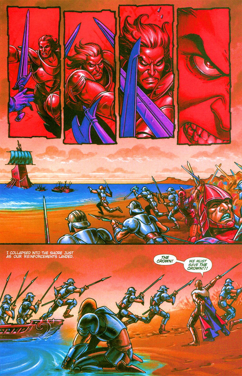 Read online Dawn: Three Tiers comic -  Issue #1 - 21