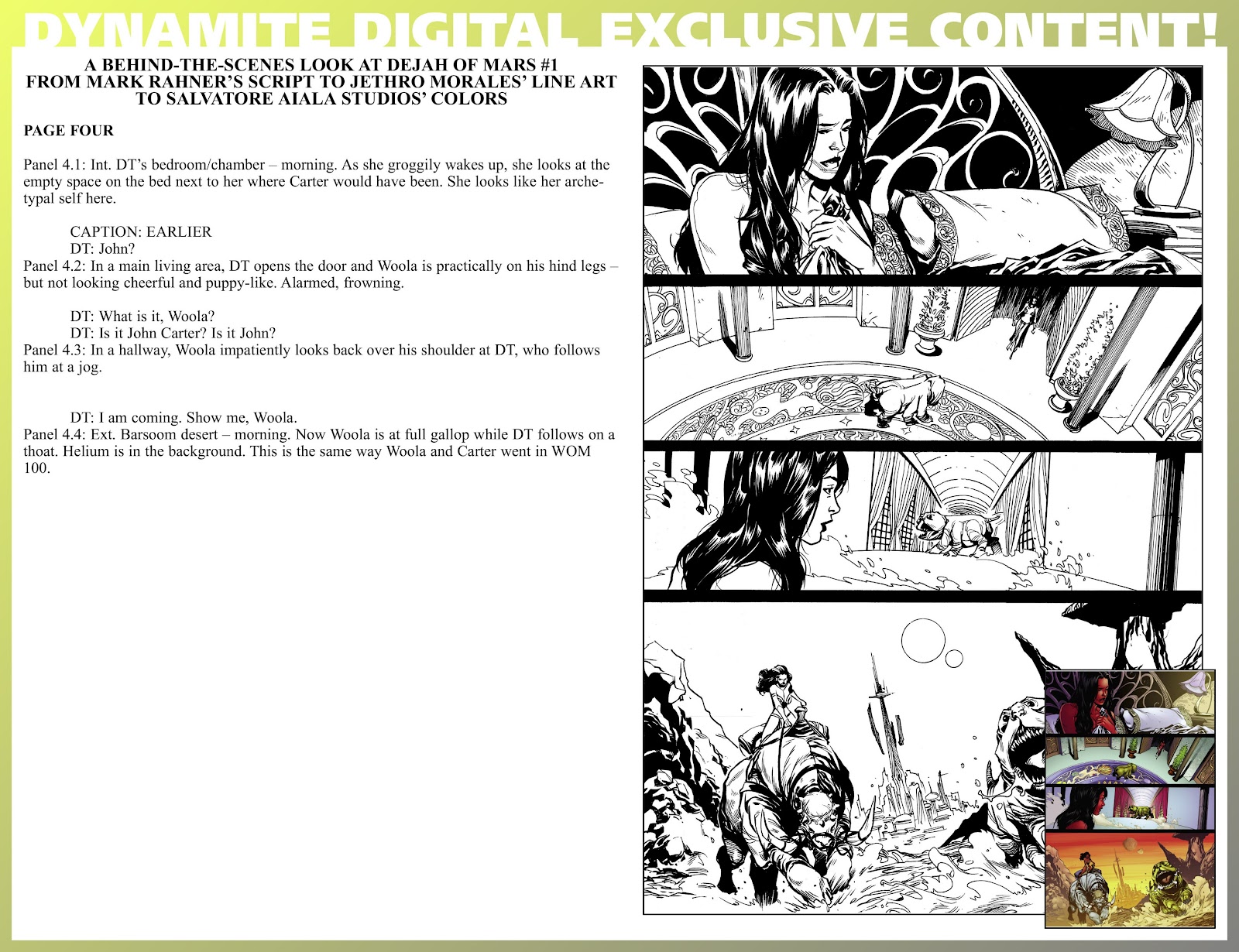 Comic Dejah Of Mars Issue 1 - 