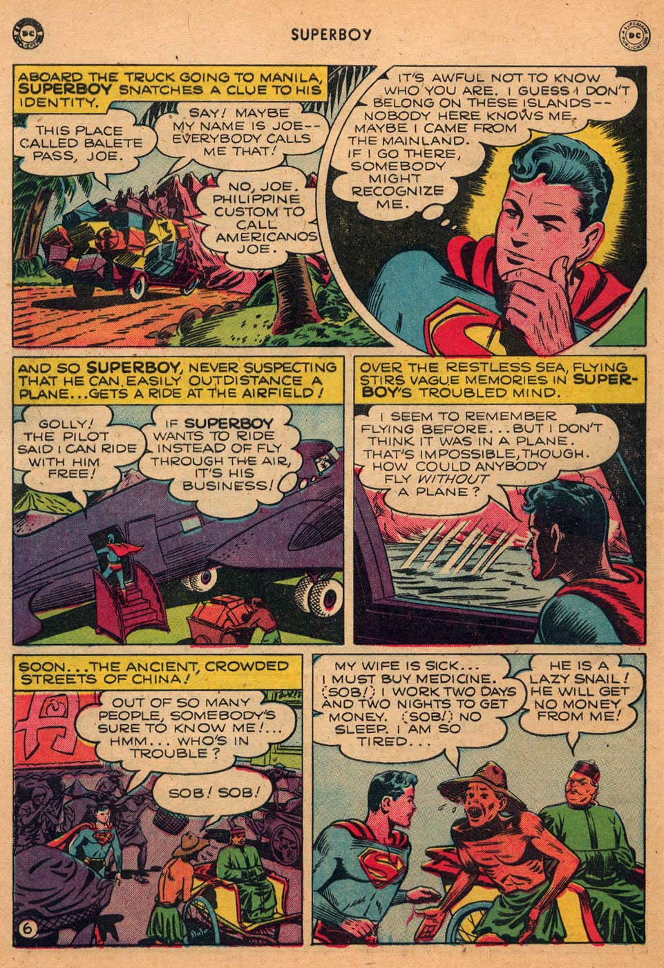 Read online Superboy (1949) comic -  Issue #2 - 36