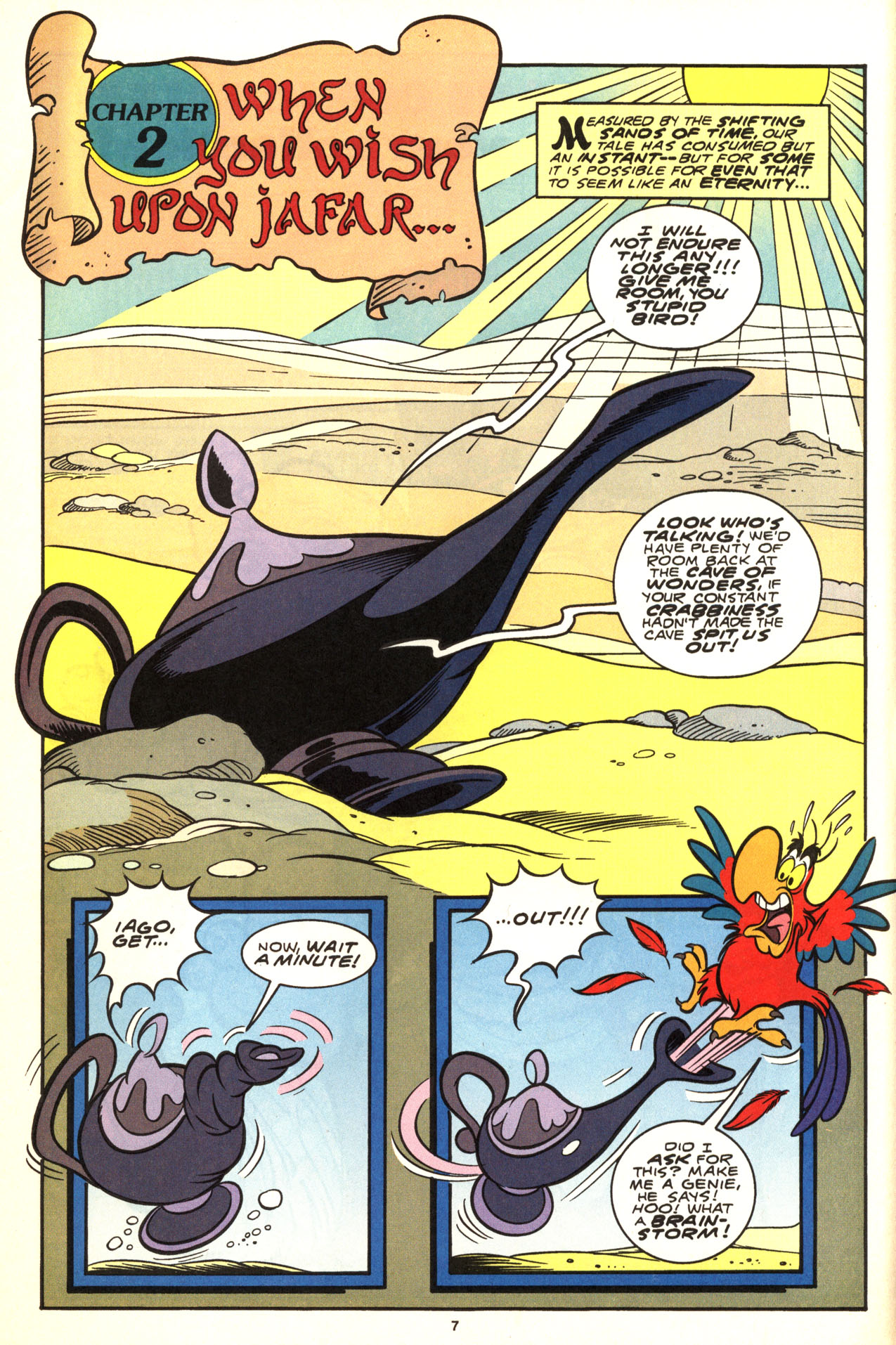 Read online The Return of Disney's Aladdin comic -  Issue #1 - 9