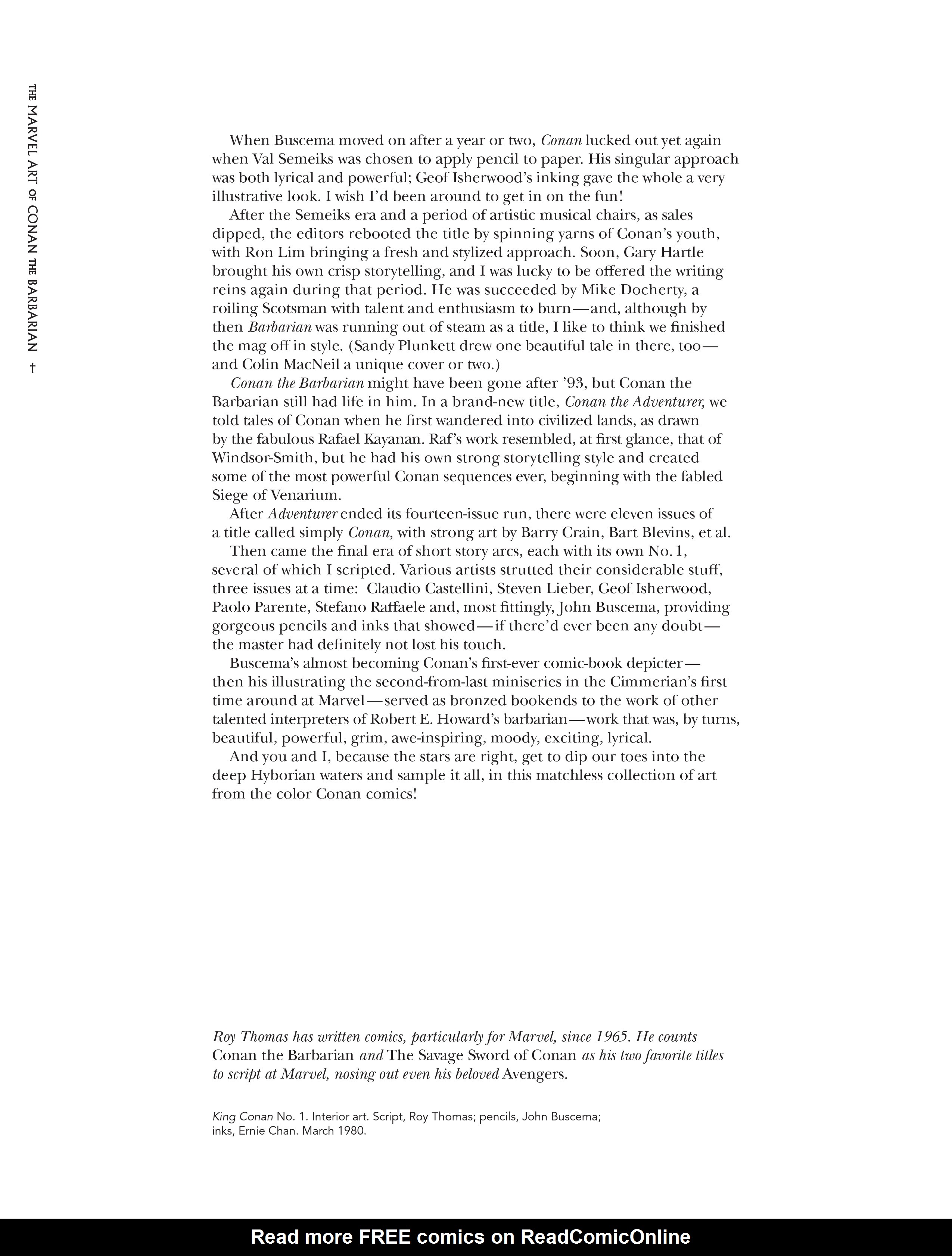 Read online Marvel Art of Conan the Barbarian comic -  Issue # TPB (Part 1) - 8