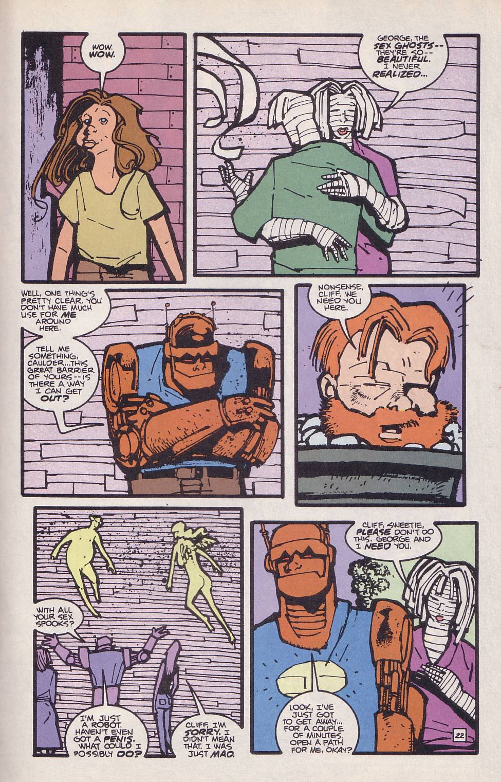 Read online Doom Patrol (1987) comic -  Issue #76 - 23