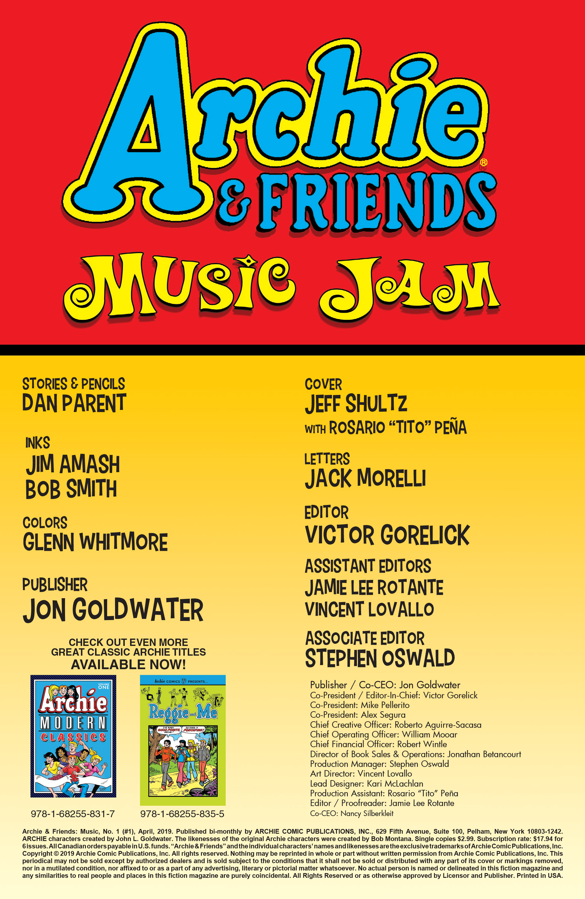 Read online Archie & Friends (2019) comic -  Issue # Music Jam - 2