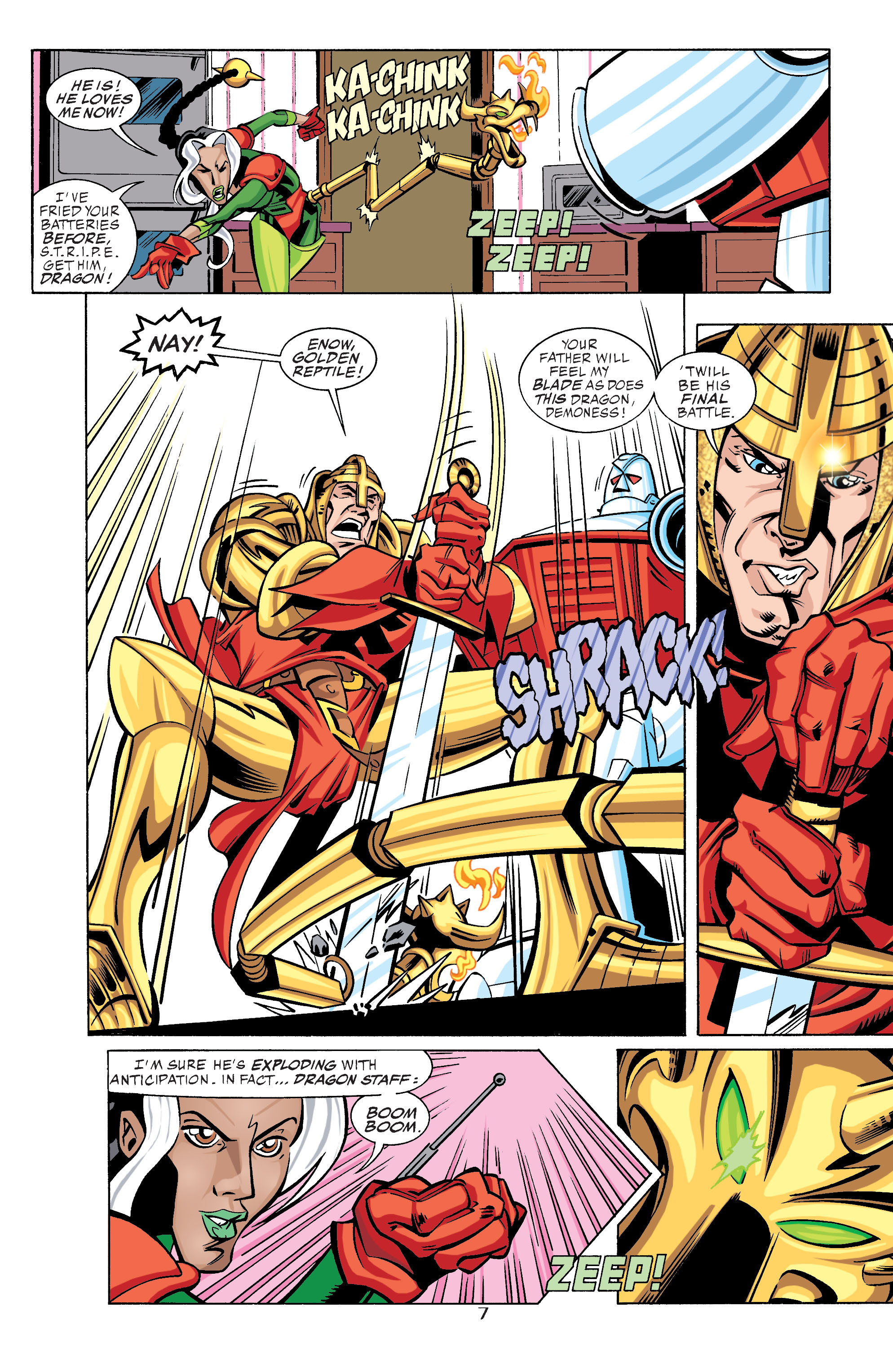 Read online Stars and S.T.R.I.P.E. comic -  Issue #12 - 7