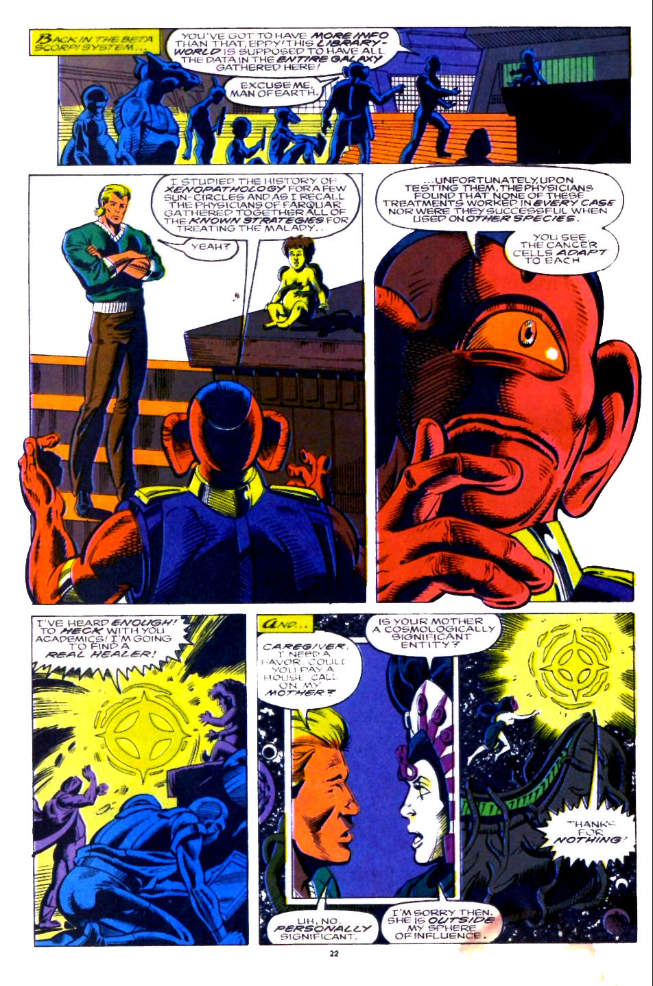 Read online Quasar comic -  Issue #49 - 18