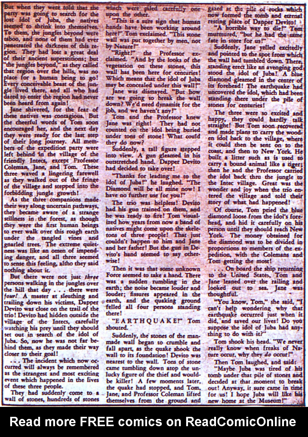 Read online USA Comics comic -  Issue #4 - 36