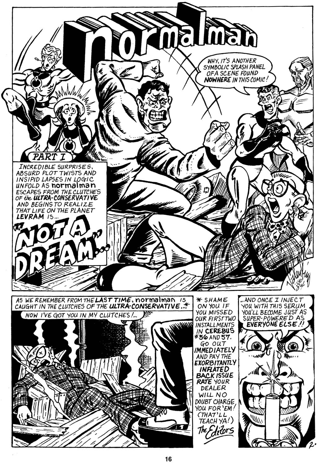 Read online Normalman - The Novel comic -  Issue # TPB (Part 1) - 21