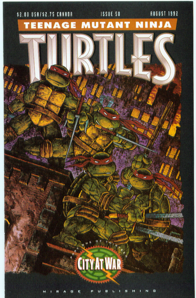 Read online Teenage Mutant Ninja Turtles (1984) comic -  Issue #50 - 1