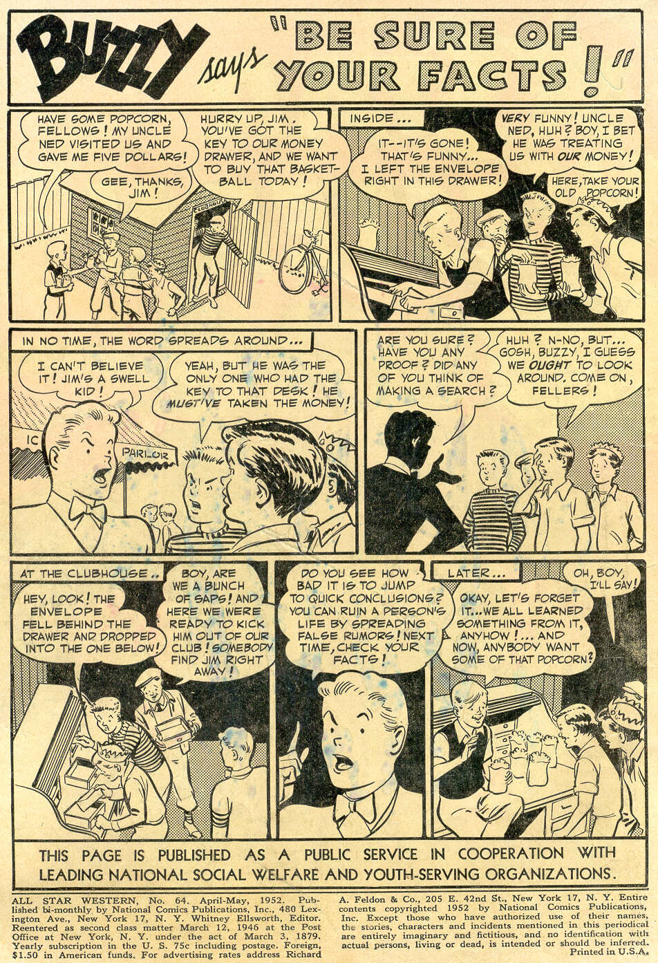 Read online All-Star Western (1951) comic -  Issue #64 - 2